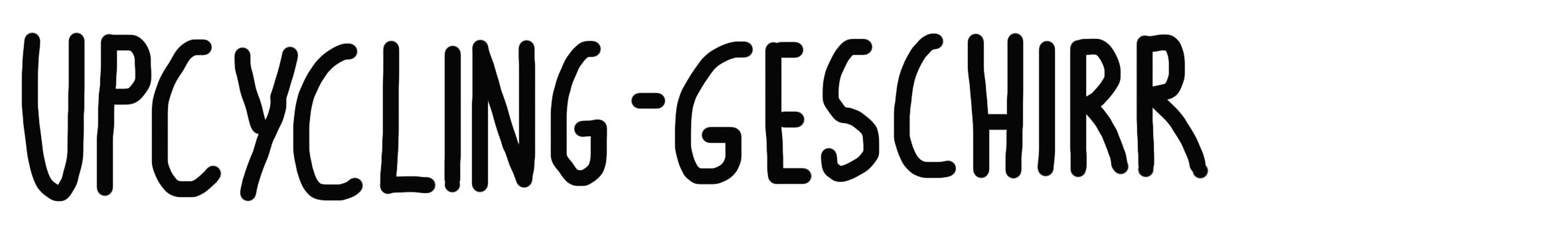 Upcycling-Geschirr