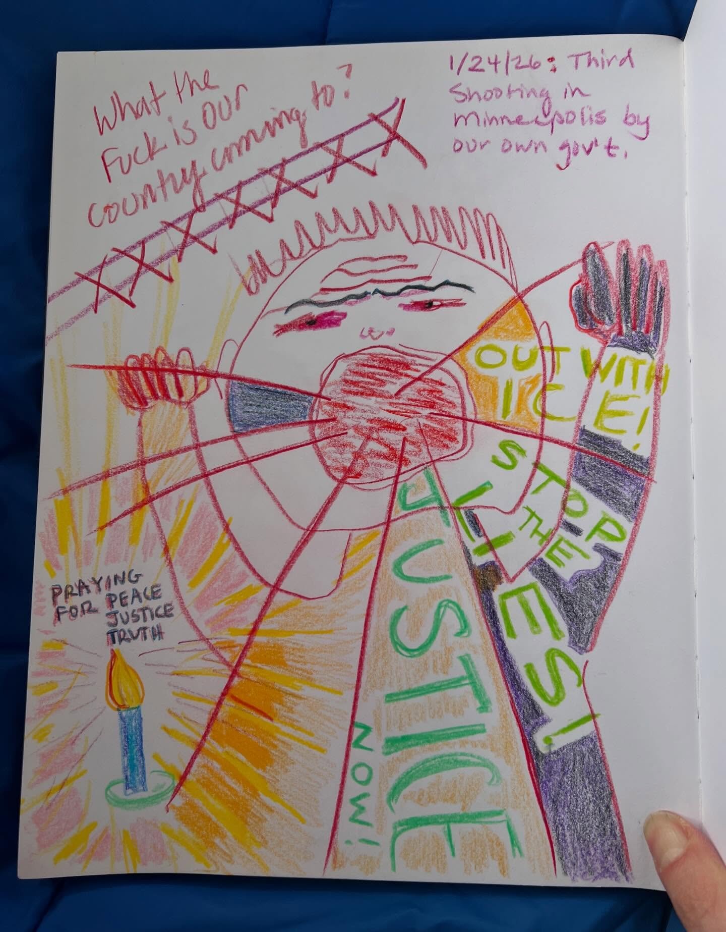 Sometimes mosaic is too slow to express what&rsquo;s right here now. 

#justicenow #minneapolis