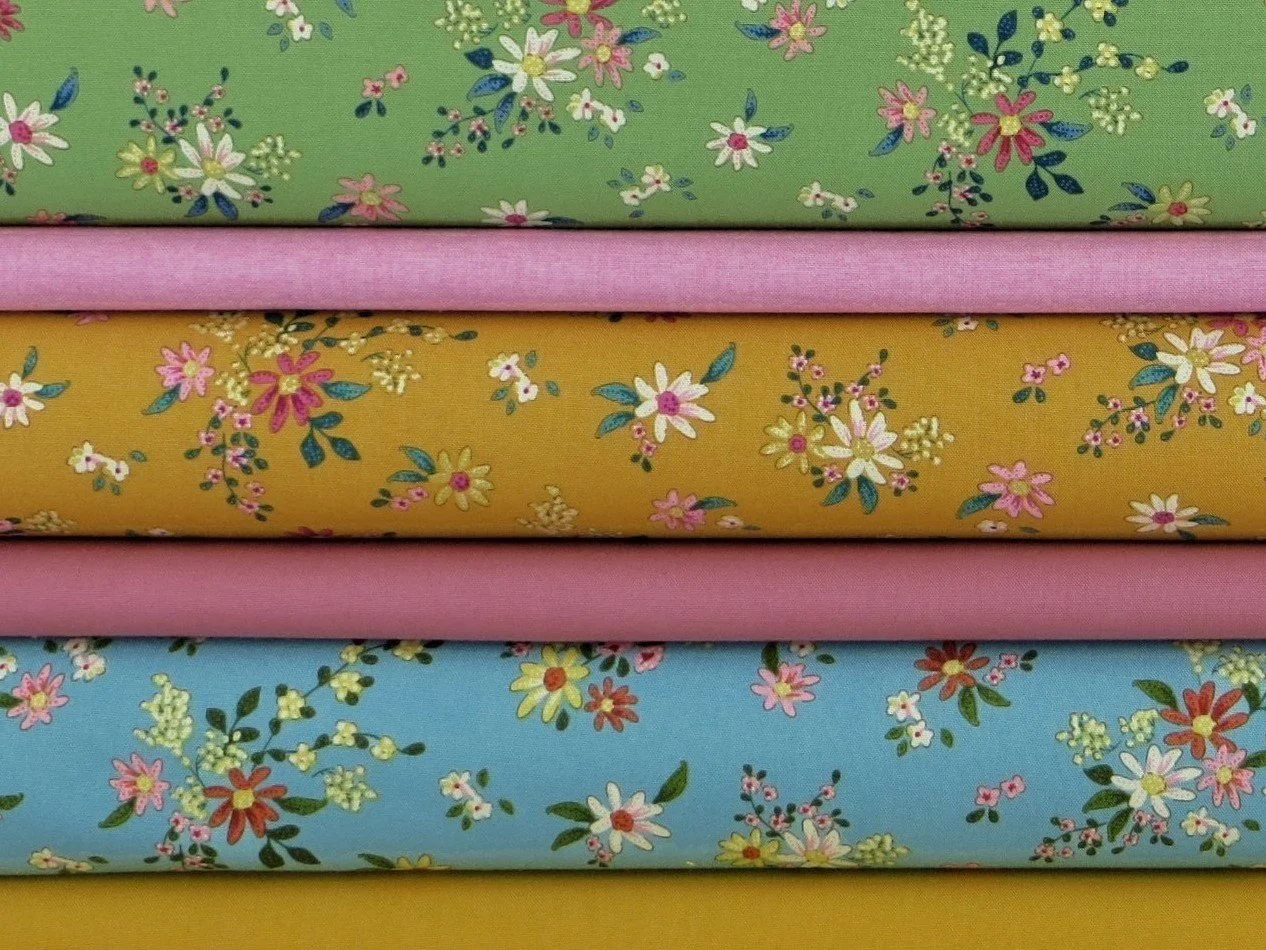 Daisyfield Green by Tilda — Elmhirst Fabrics