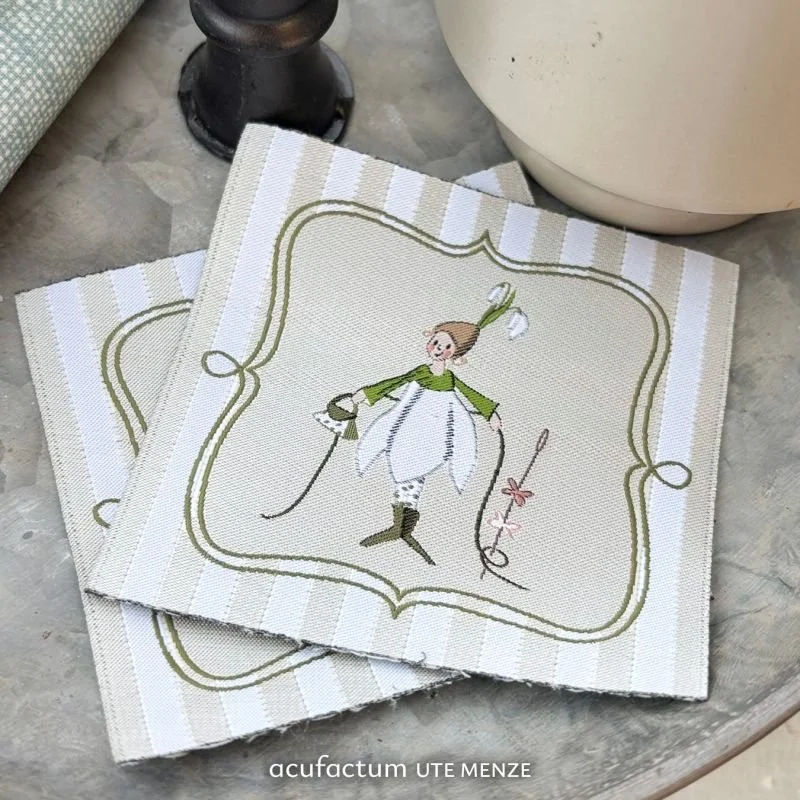 Snowdrop Fairy Maxi Label by Acufactum