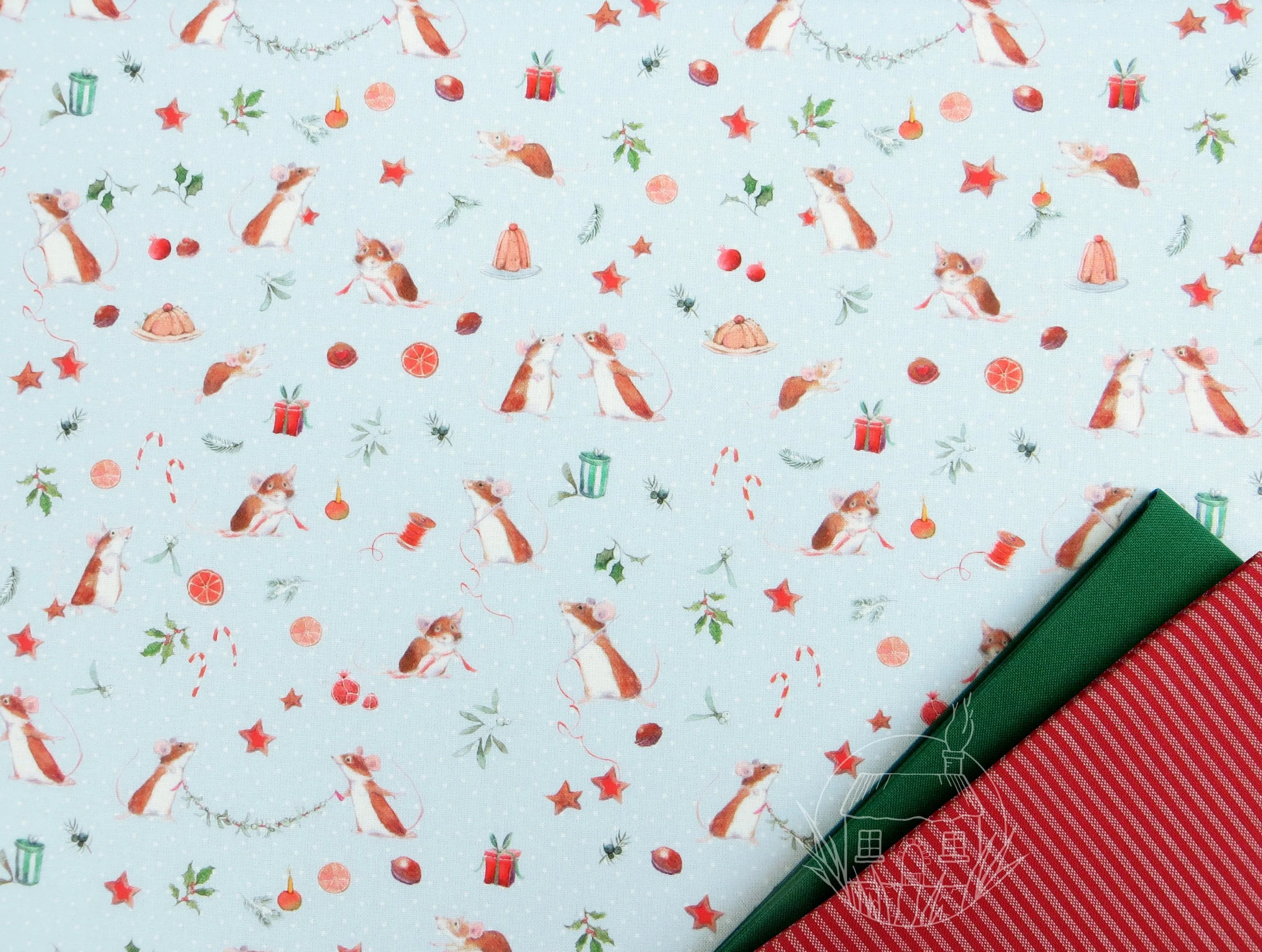 ** Christmas Mice by Acufactum