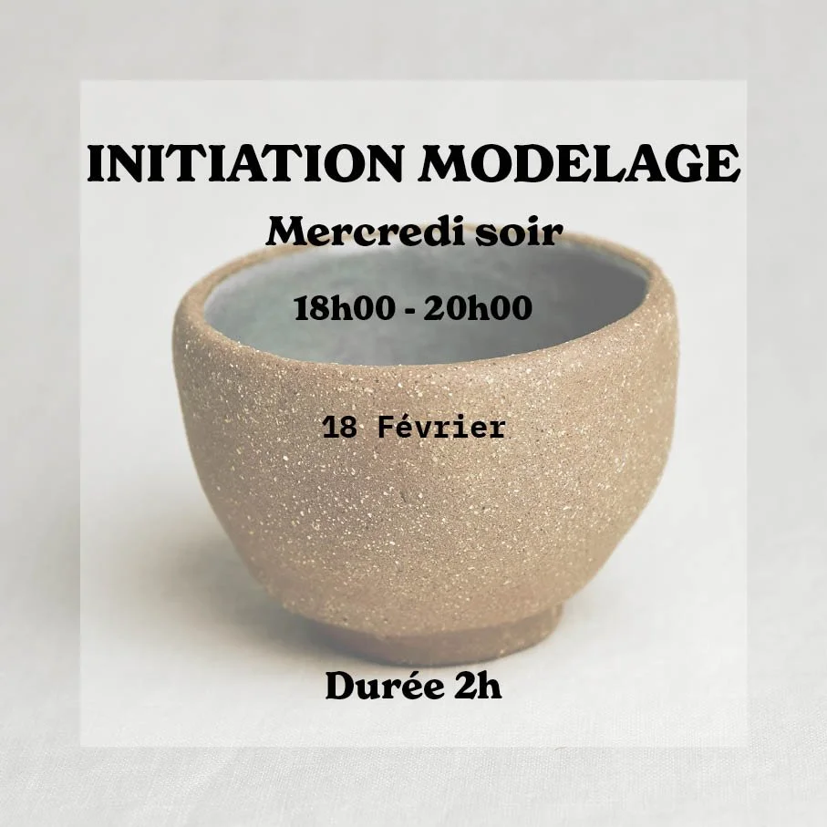 Initiation au modelage - Mercredi 18 février