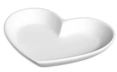 Coupelle coeur 16 x 14 cm : 22€
