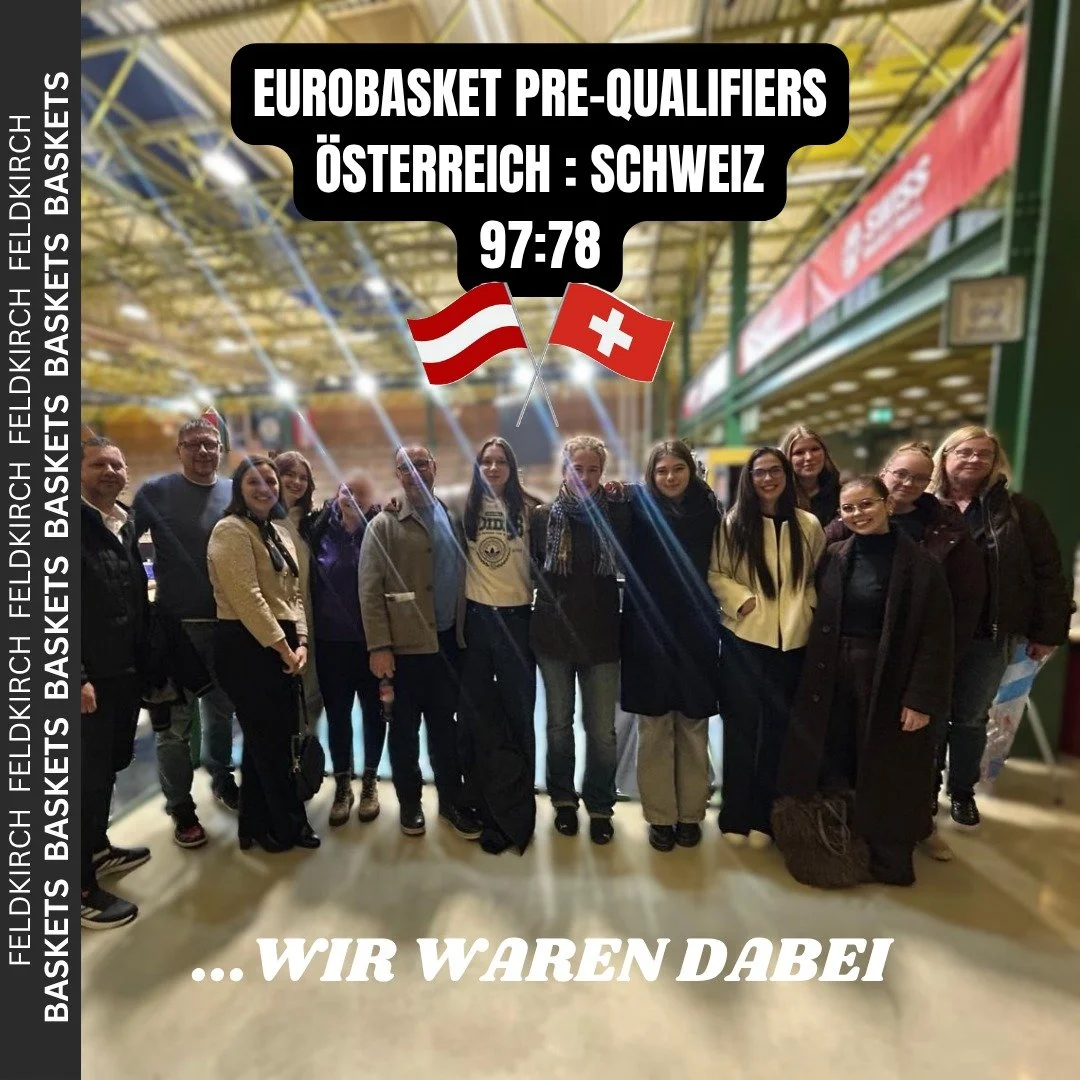 &Ouml;sterreich gegen Schweiz &ndash; wir waren dabei!
Ein gro&szlig;artiger Ausflug f&uuml;r unsere Damenmannschaft zum Nationalteam-Spiel &Ouml;sterreich vs. Schweiz in St. Gallen! 
Eine tolle Erfahrung f&uuml;r unsere Spielerinnen und Trainer &nda