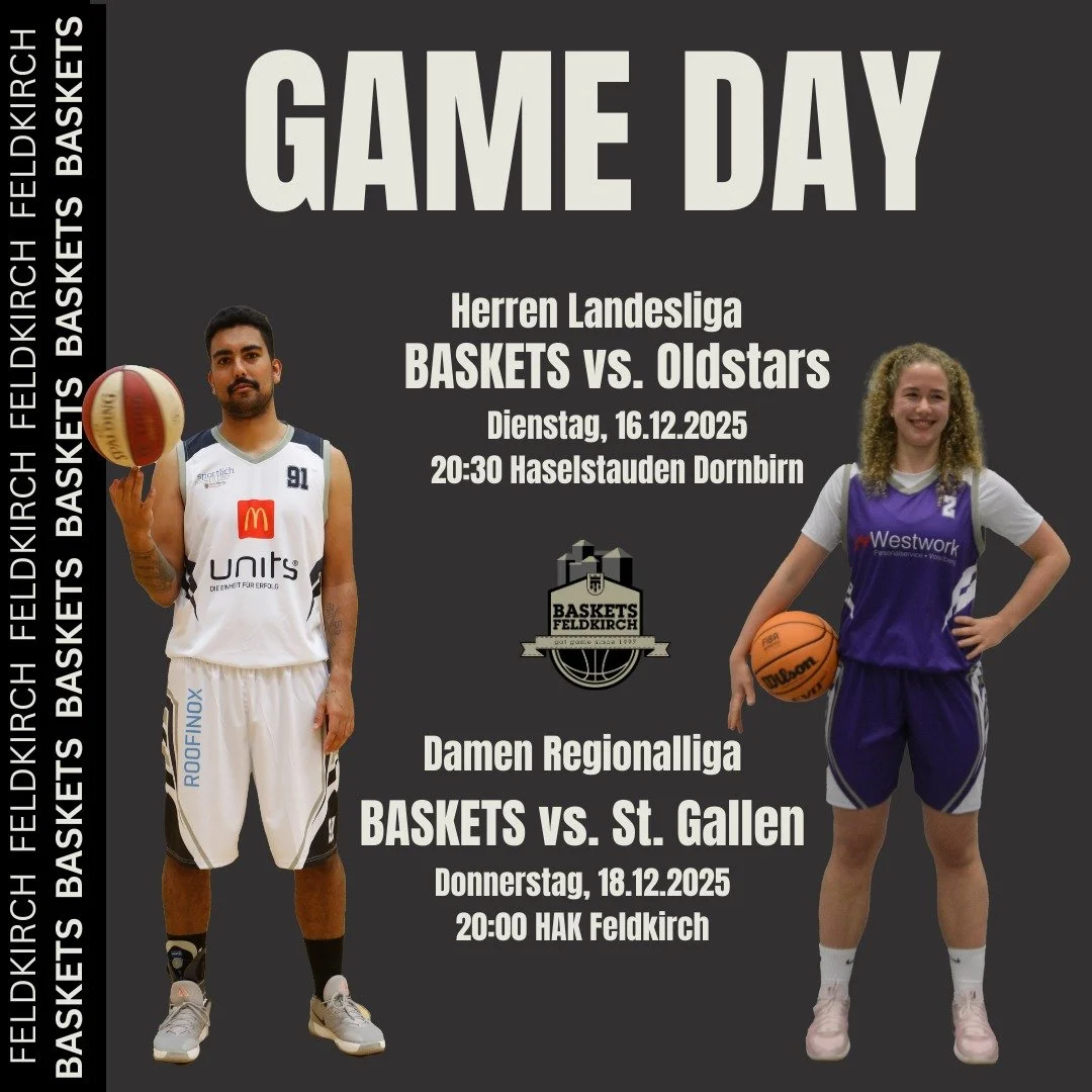 Herren 1 und Damen diese Woche im Einsatz!

Unsere Herren 1 treffen in Dornbirn auf die Oldstars und hoffen nach zwei Niederlagen auf den ersten Saisonsieg in der Landesliga.

Die Damen spielen zuhause gegen St. Gallen. Nach drei Siegen in Folge m&ou