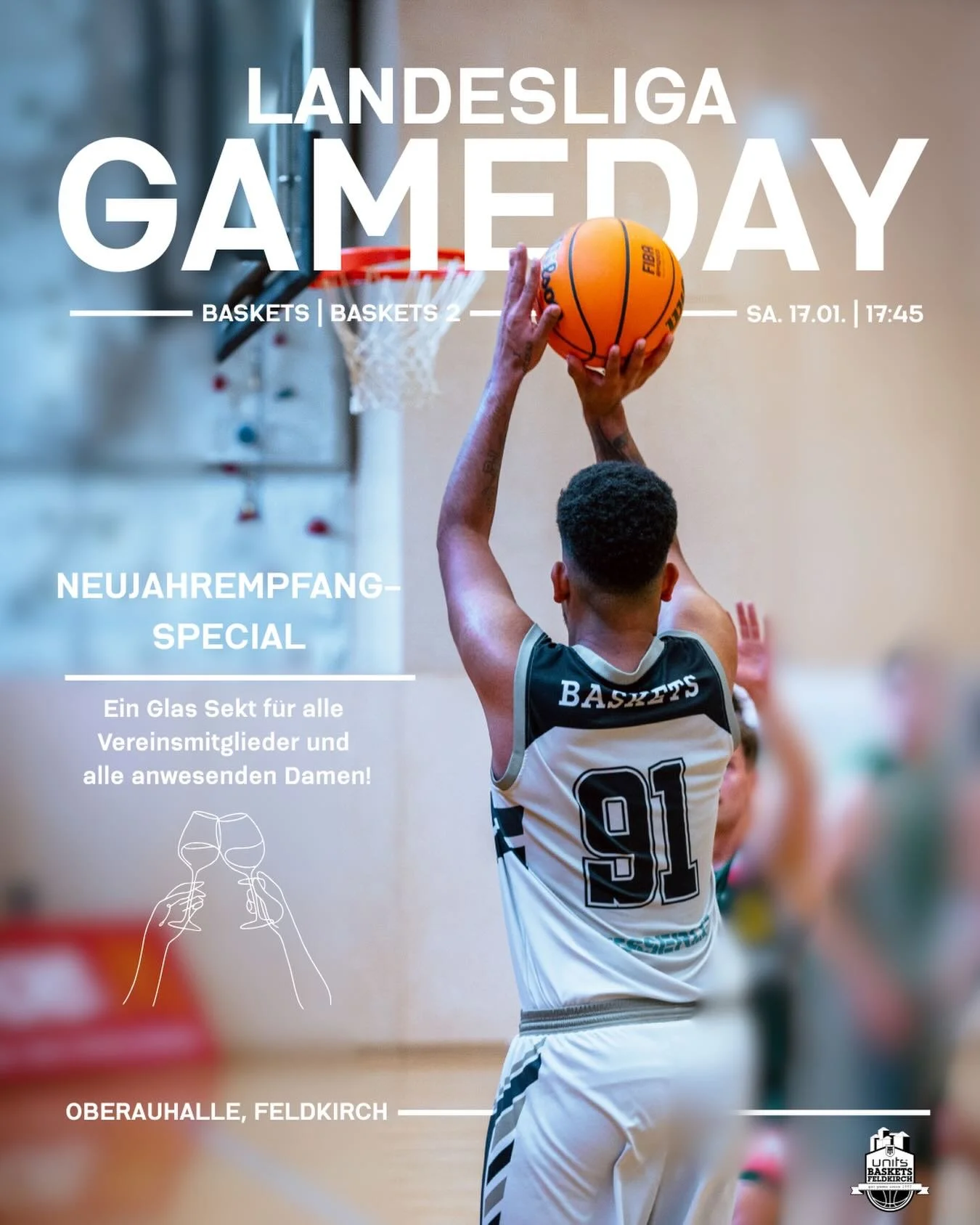 🏀 Basketball-Day in der Oberauhalle 🏀
Am Samstag erwartet euch ein echter Basketball-Tag!

Bevor sich unsere beiden Herrenmannschaften im ersten Schlagabtausch der Saison messen, d&uuml;rfen sich unsere Damen auf ein Heimspiel freuen.
⏰ Tip-off: 15