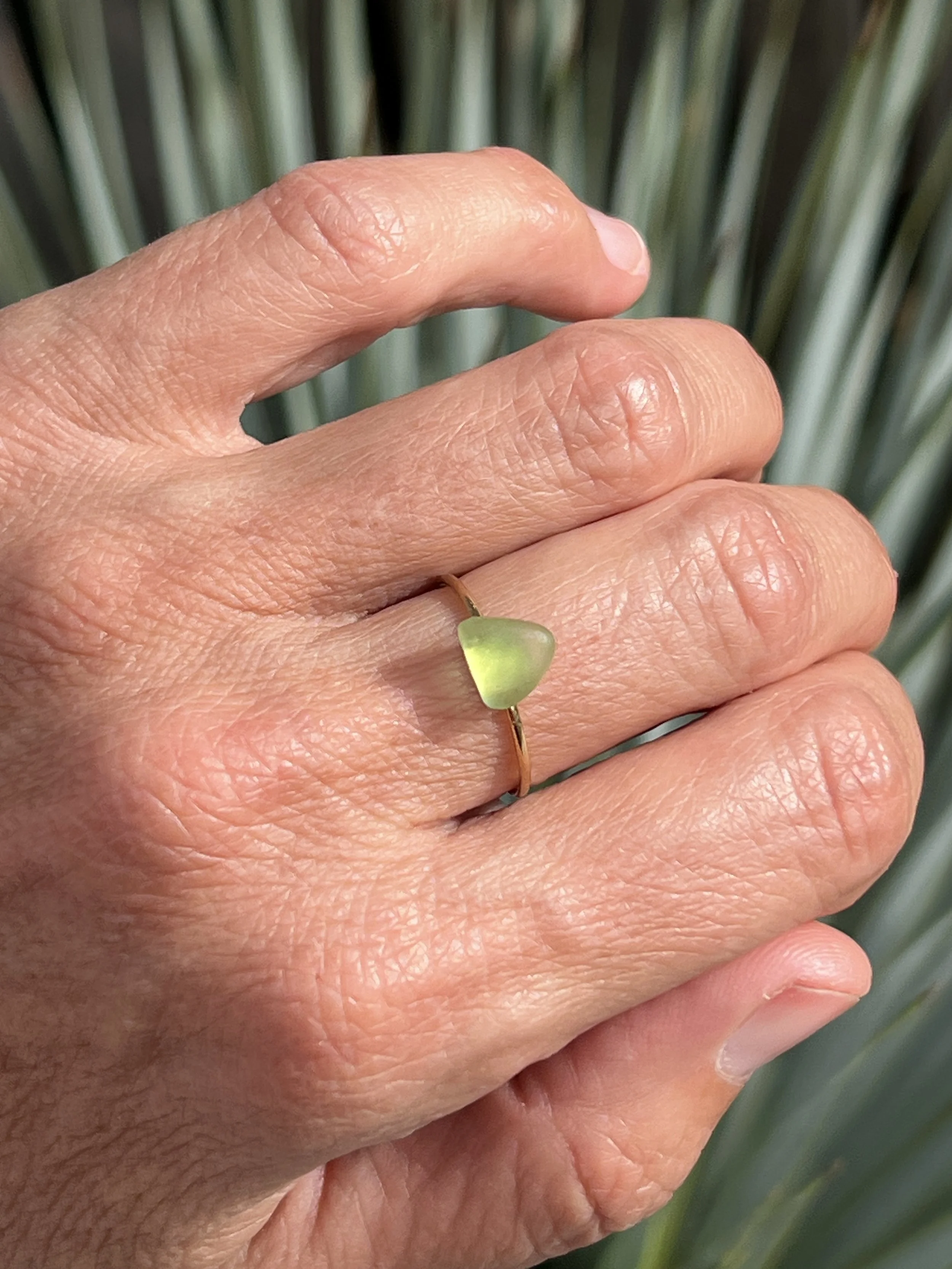 Bague BUBBLE – Fragment marin