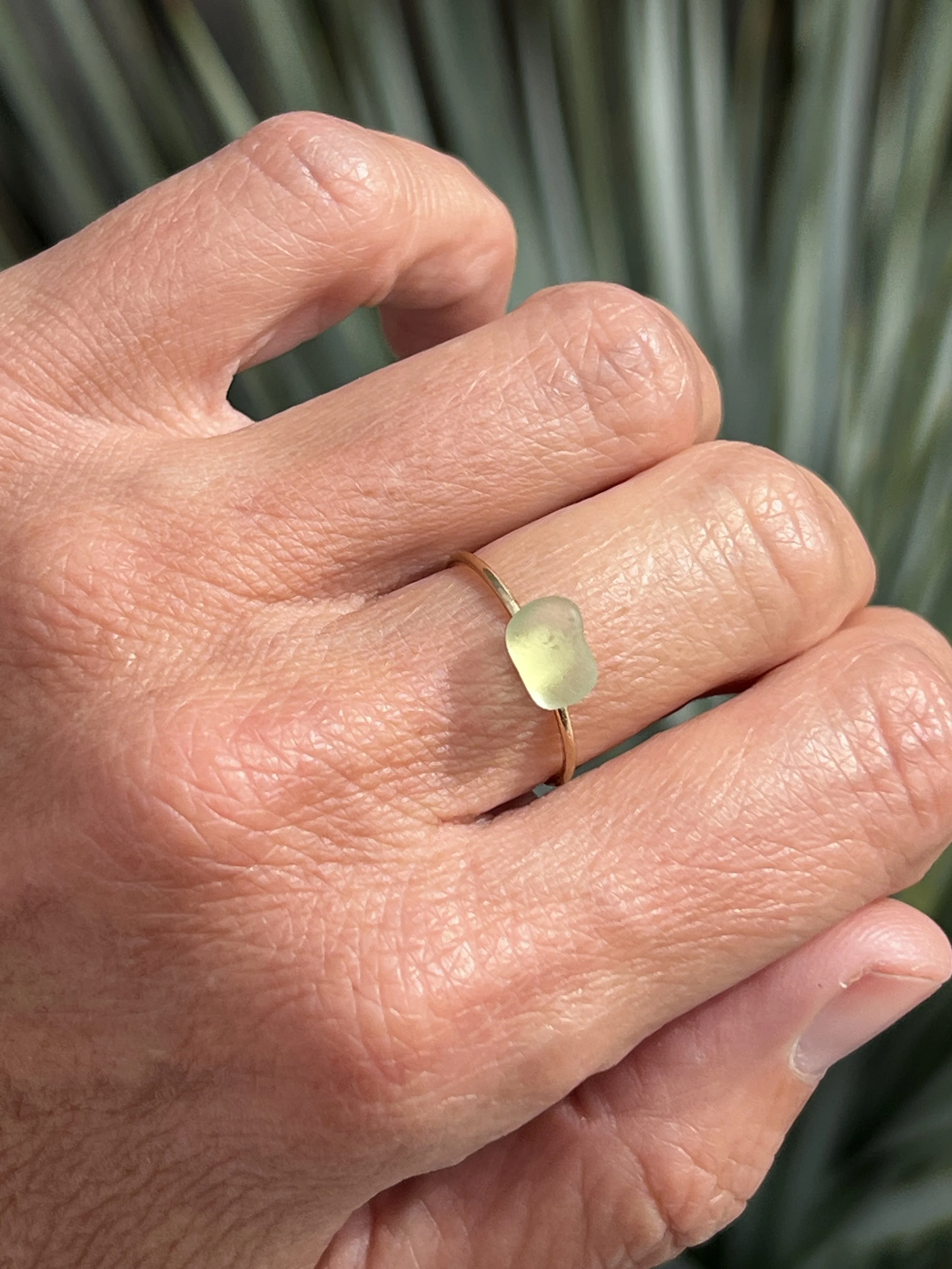 Bague BUBBLE – Fragment marin