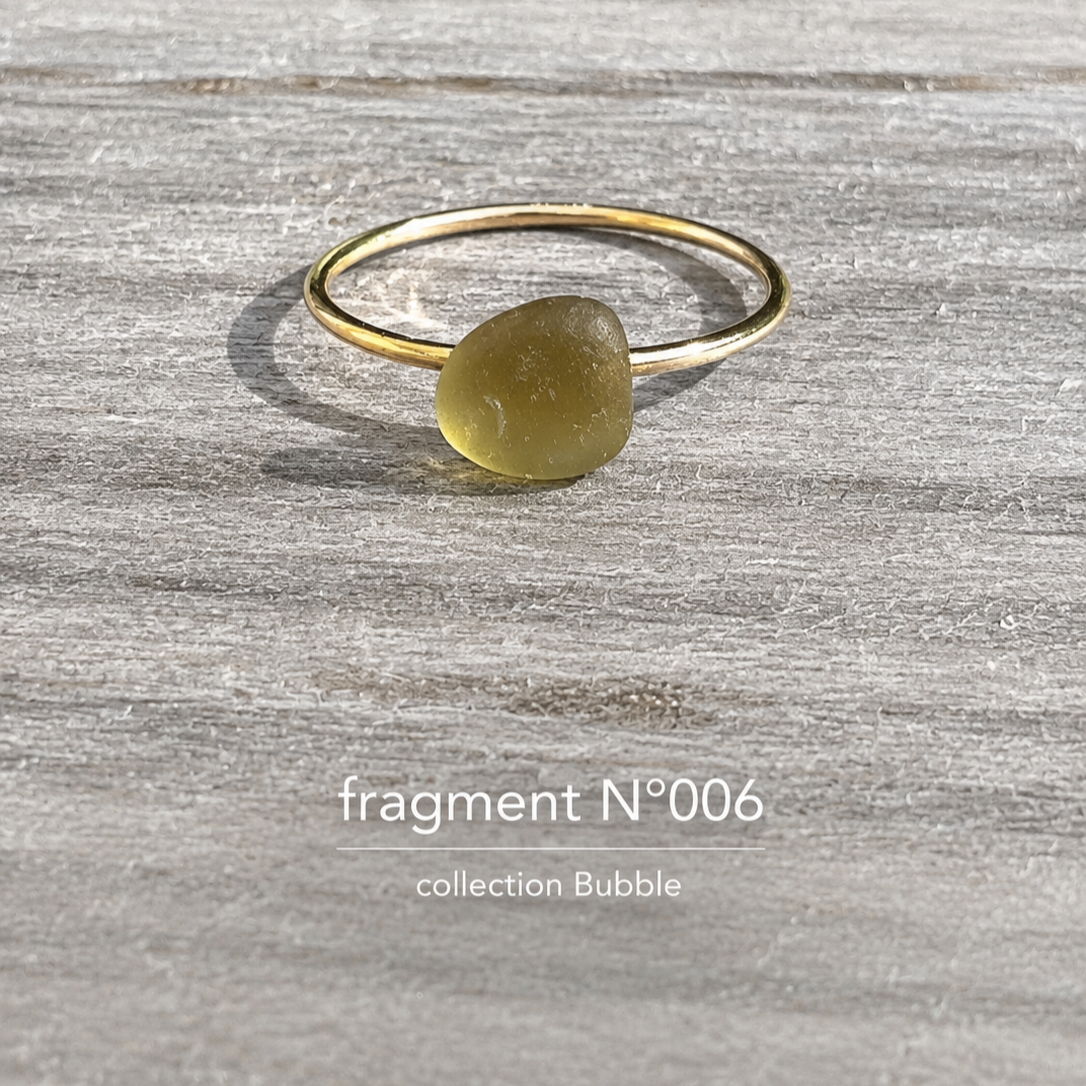 Bague BUBBLE – Fragment marin