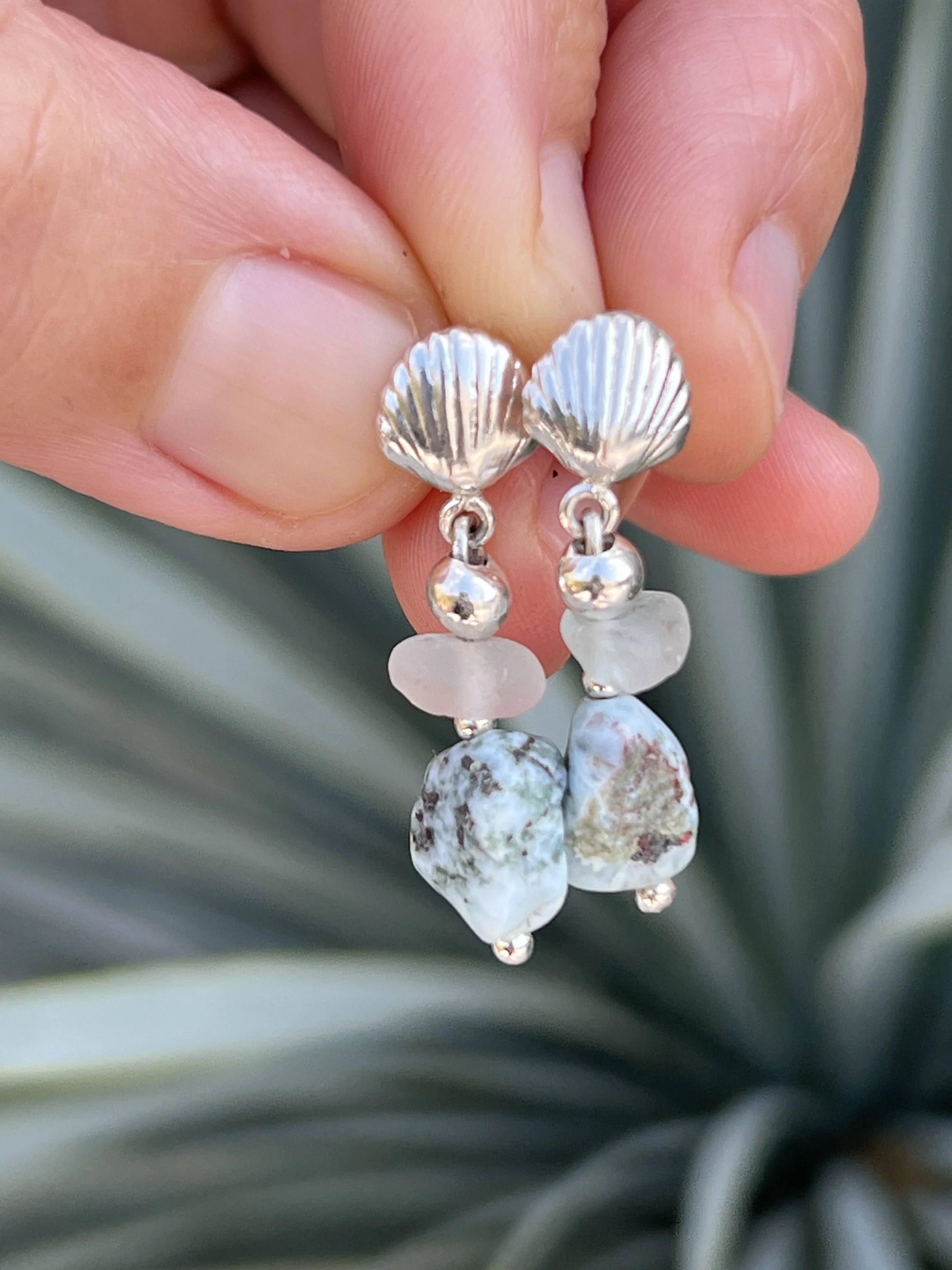 BOUCLES D’OREILLES LARIMAR