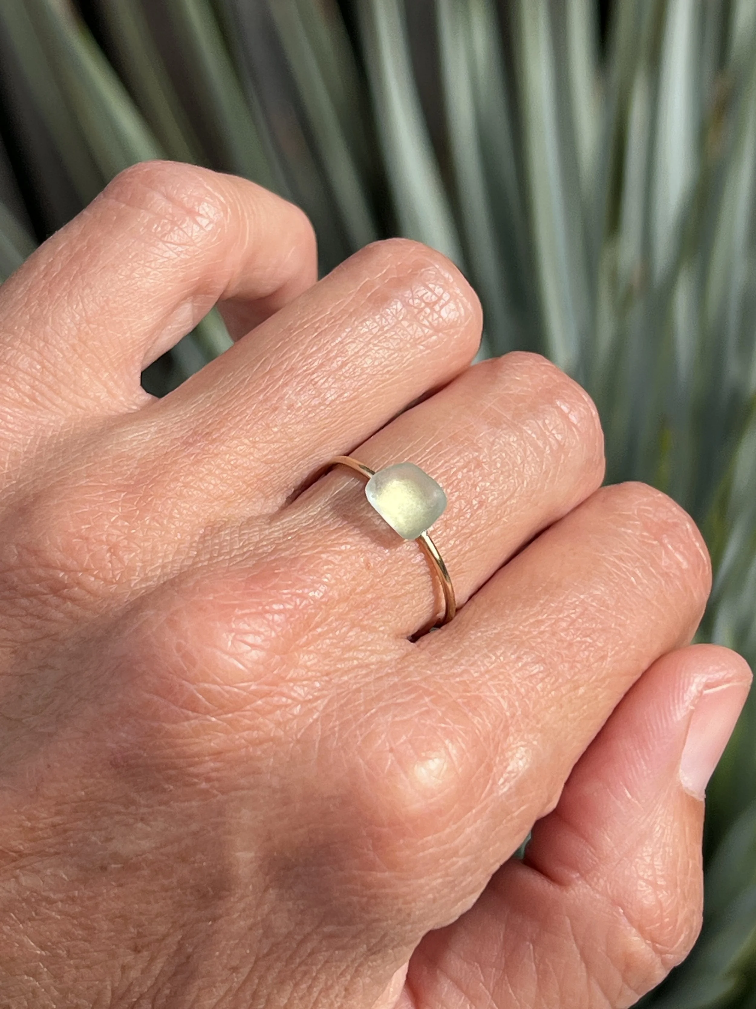 Bague BUBBLE – Fragment marin