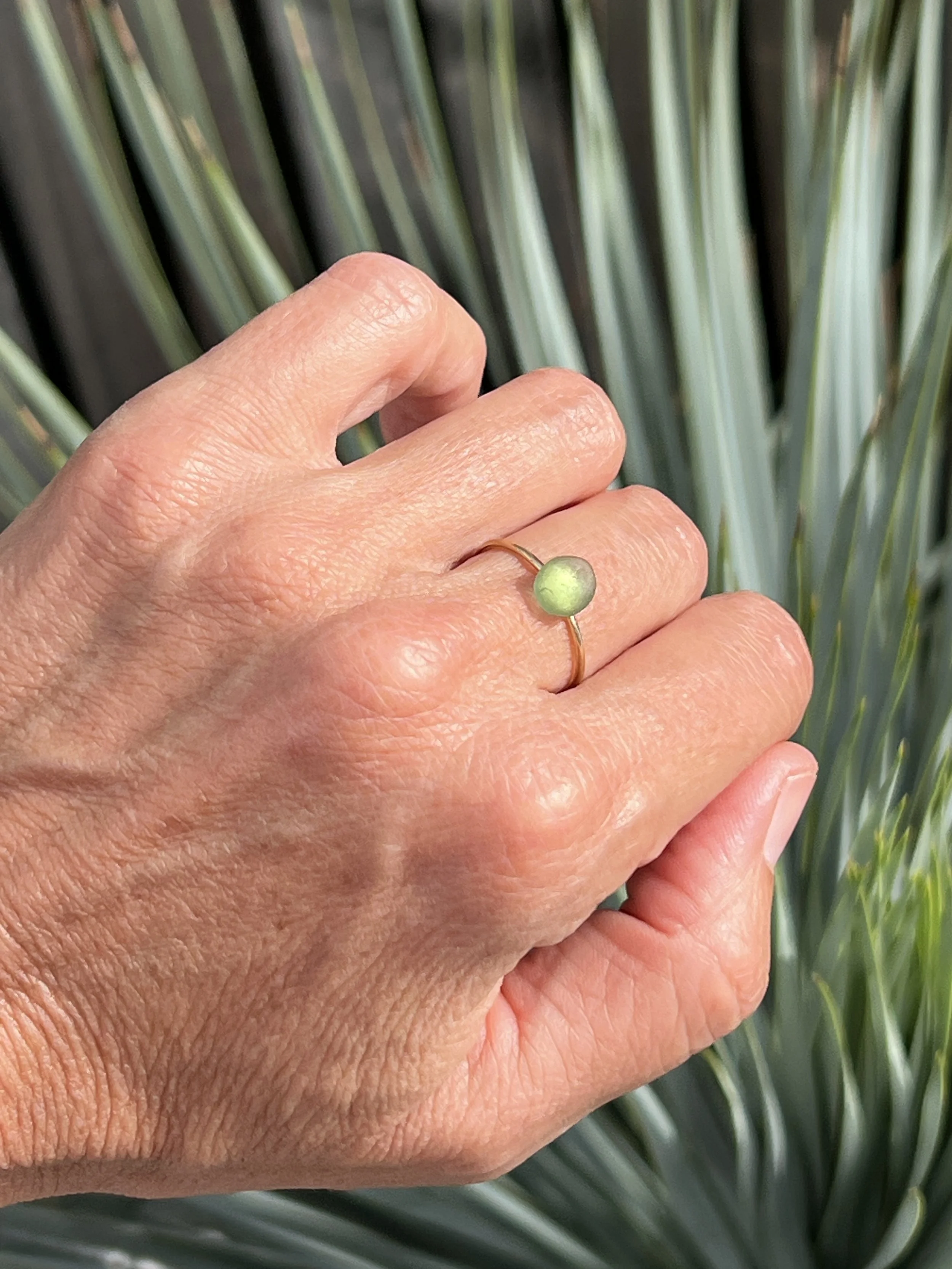 Bague BUBBLE – Fragment marin