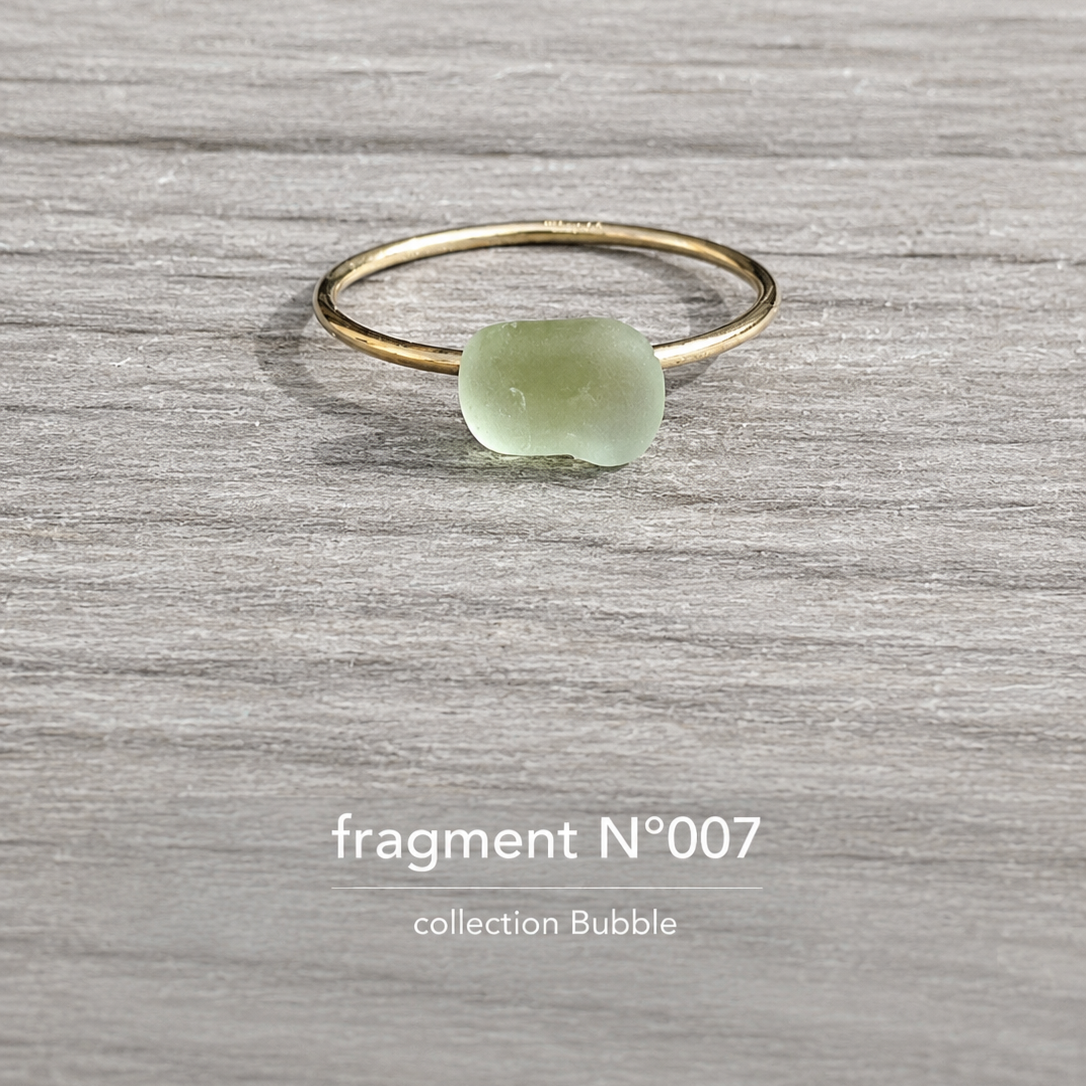 Bague BUBBLE – Fragment marin