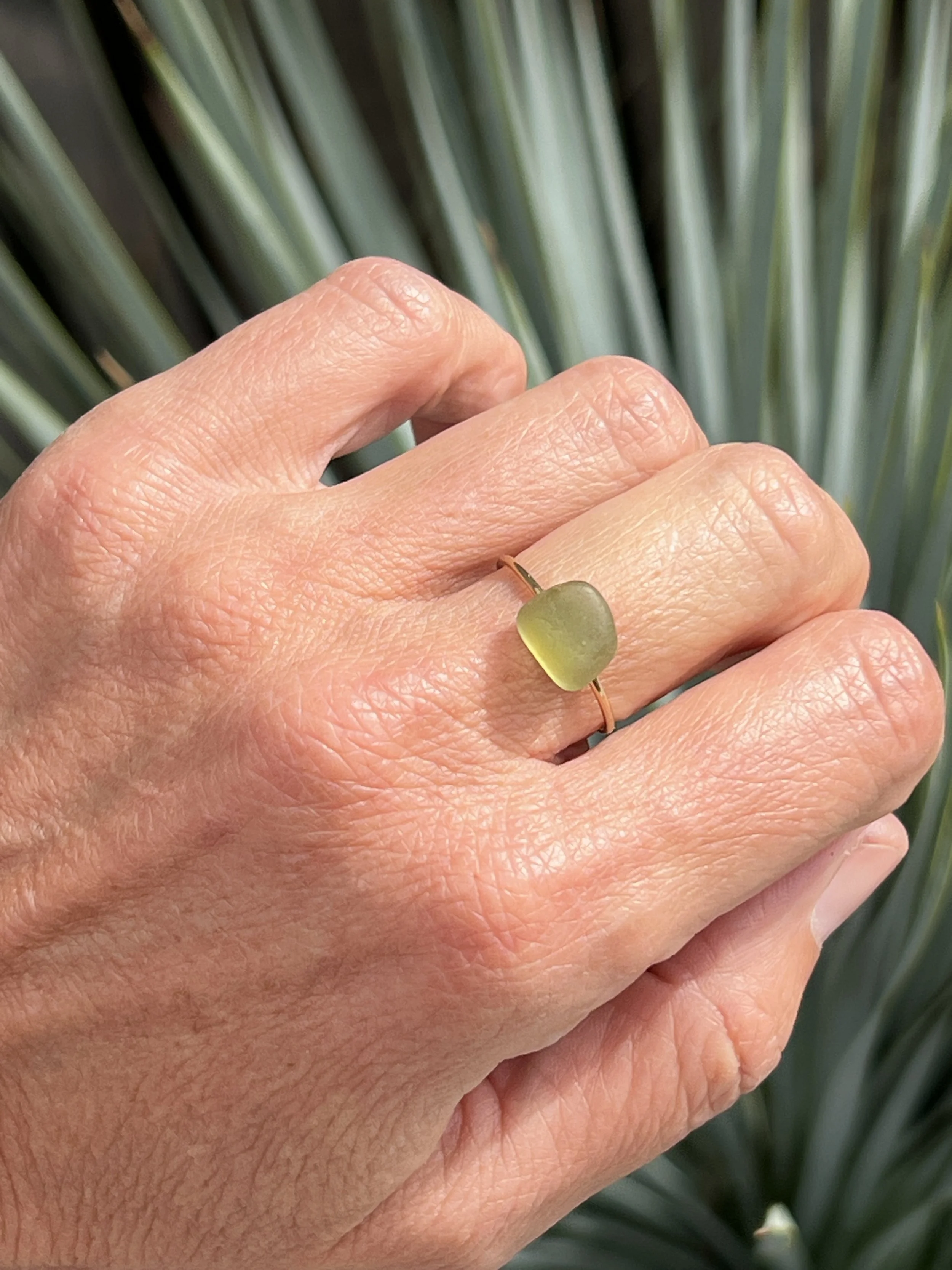 Bague BUBBLE – Fragment marin