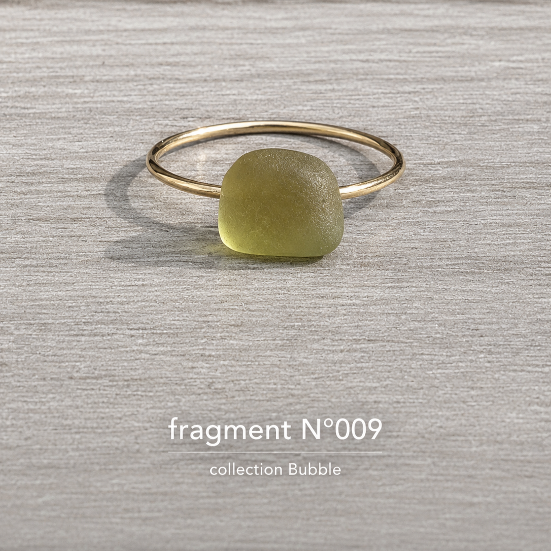 Bague BUBBLE – Fragment marin