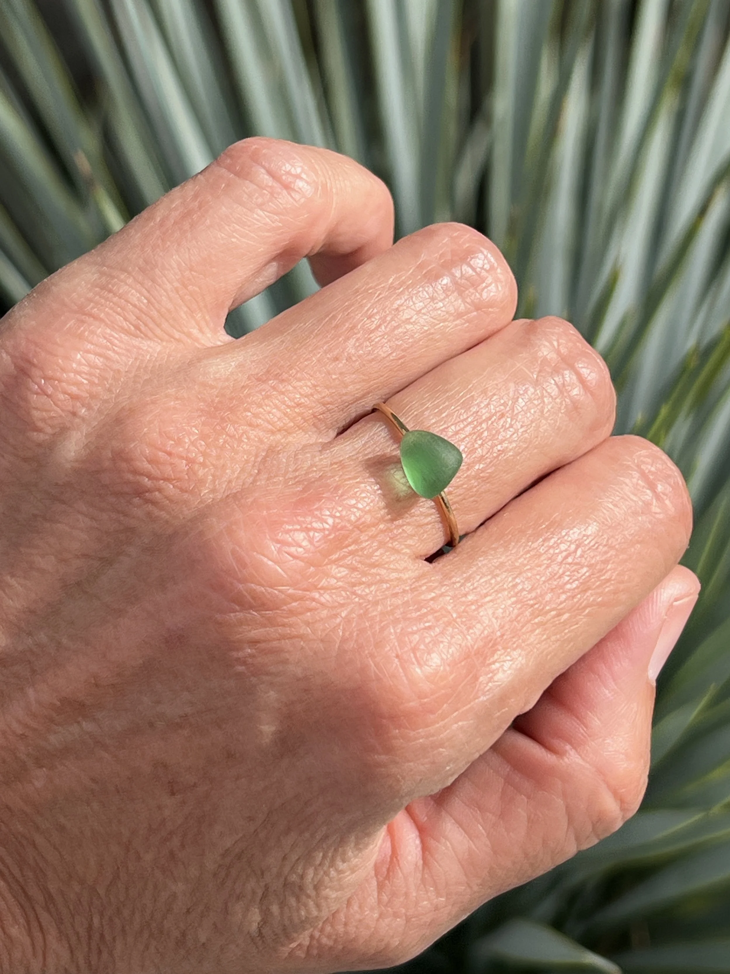 Bague BUBBLE – Fragment marin