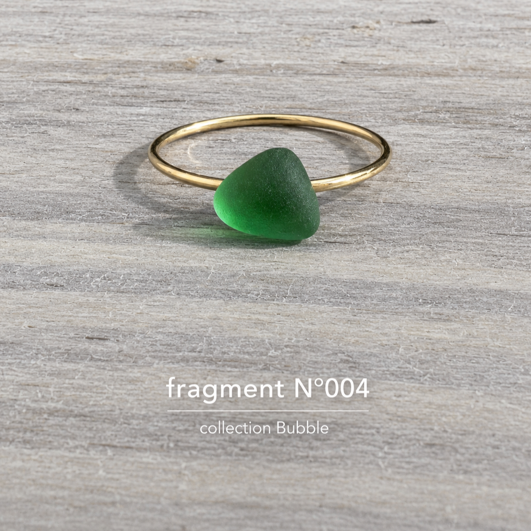 Bague BUBBLE – Fragment marin