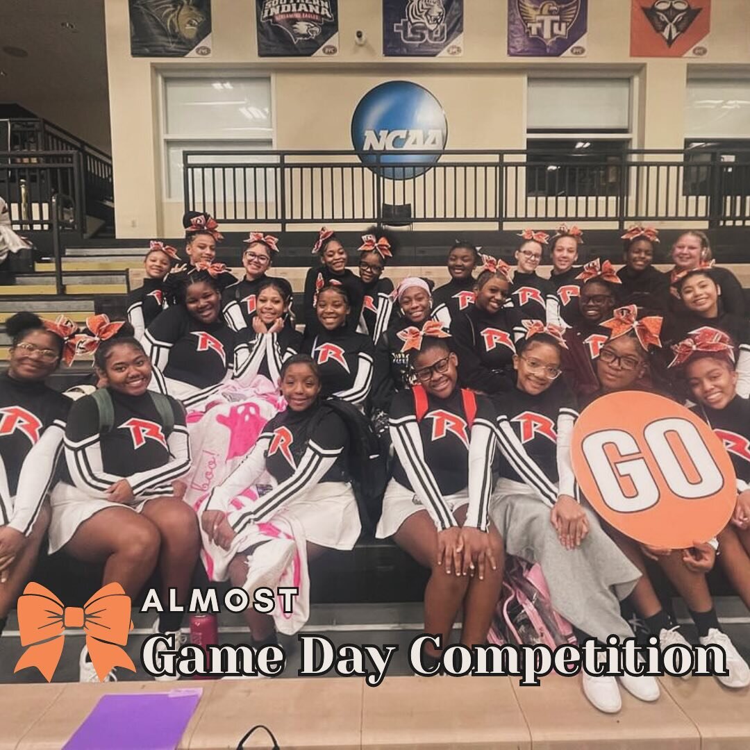 Thank you to everyone who came out to senior night yesterday. JV and Varsity are finishing out strong after this long week! Game Day competition is tomorrow, Ritenour cheer cannot wait! 🐾