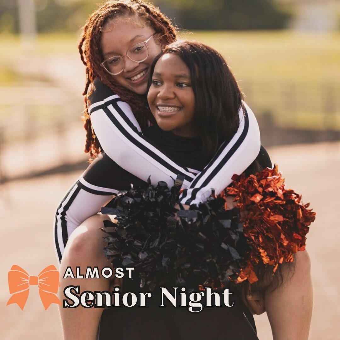 It&rsquo;s almost senior night! Come see our seniors walk at 6:00! Game starts at 7:00! 🖤🧡