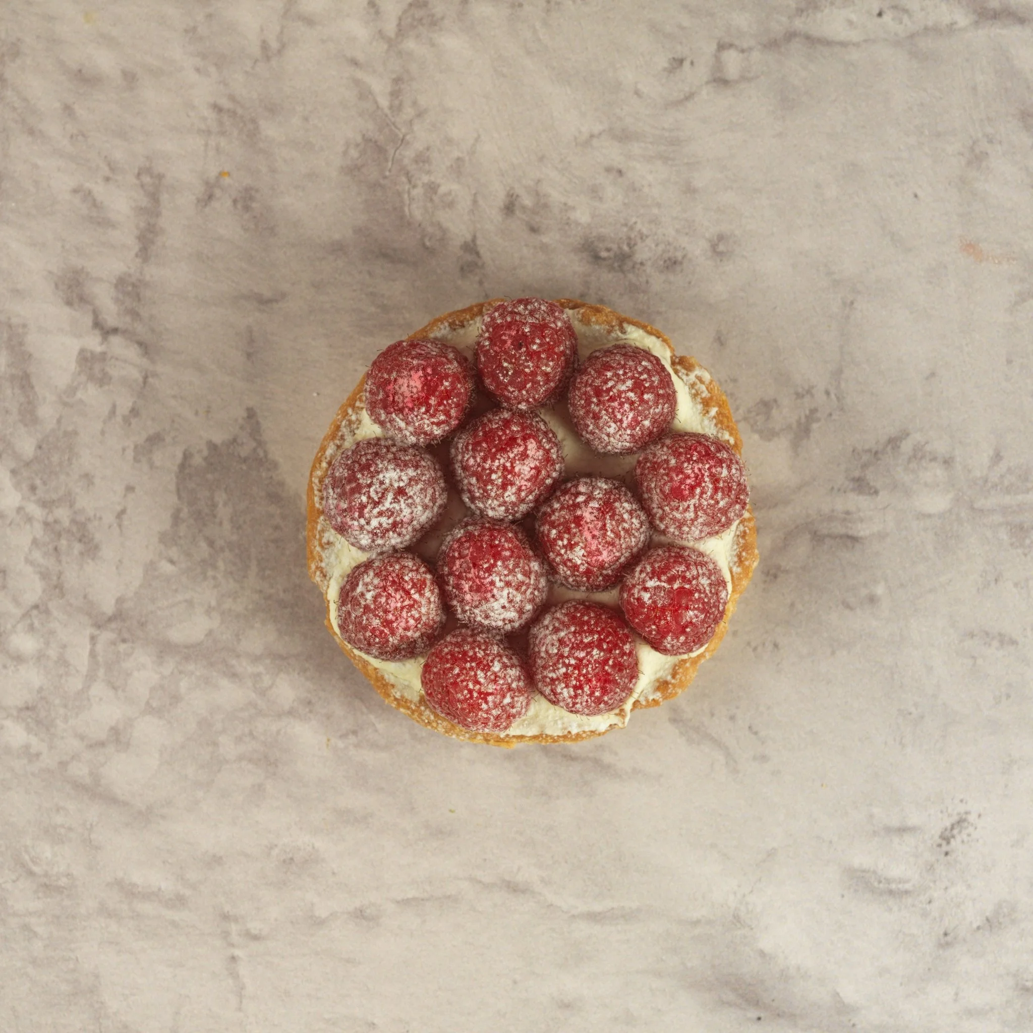 Mini Pannacotta on Sable Biscuit — De Baere