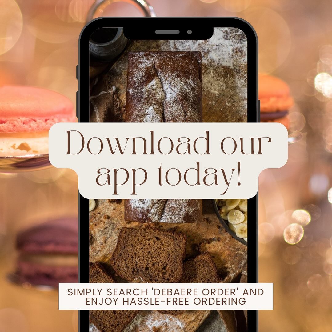 &ldquo;Making ordering a breeze! Find all our Debaere products in a snap. Simply search &lsquo;Debaere Order&rsquo; and enjoy hassle-free ordering, link in Bio. 🛍️✨ #EasyOrdering #DebaereGoodies #Debaere #London bakery #wholebakery