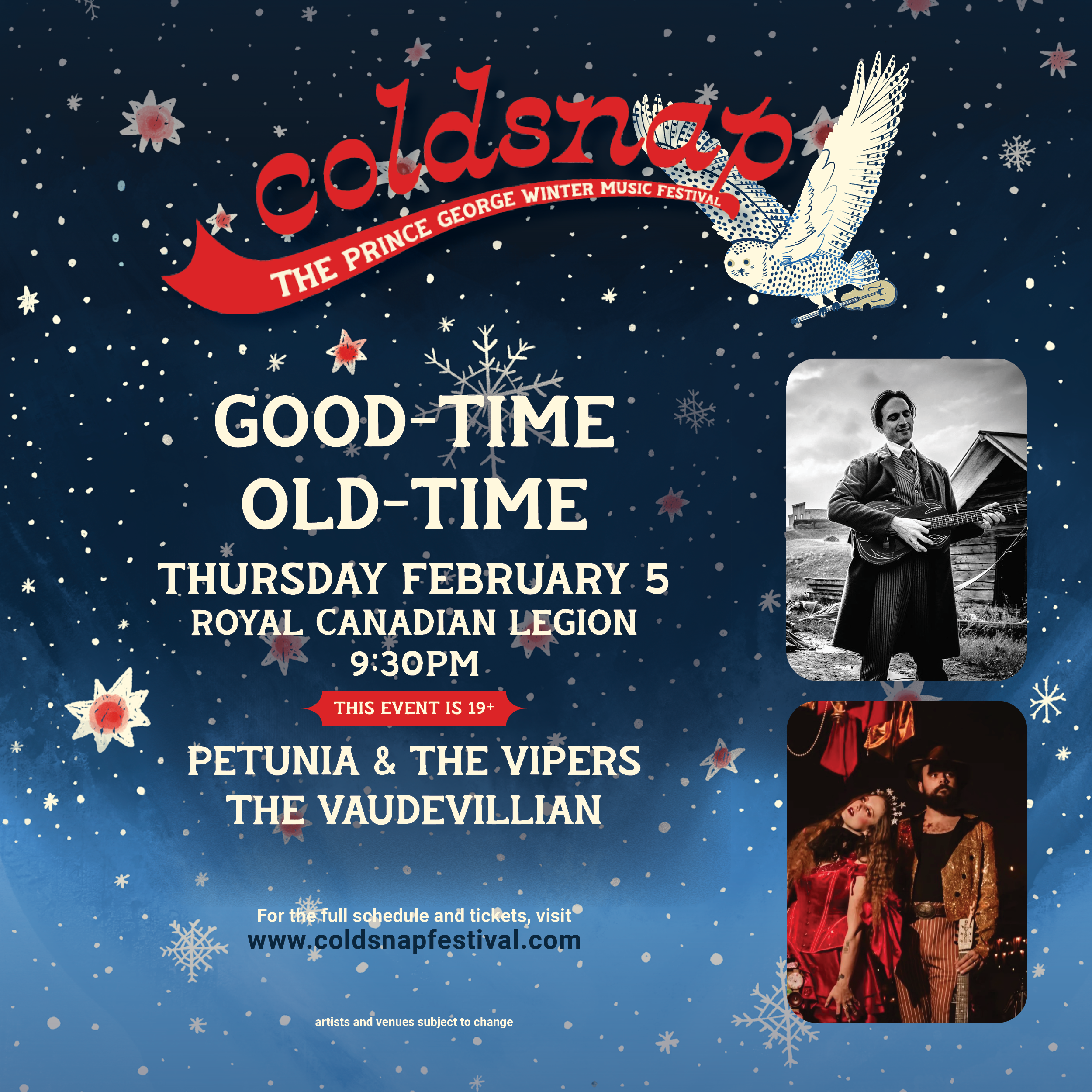 ‘Good-Time Old-Time’ with Petunia &amp; The Vipers and The Vaudevillian