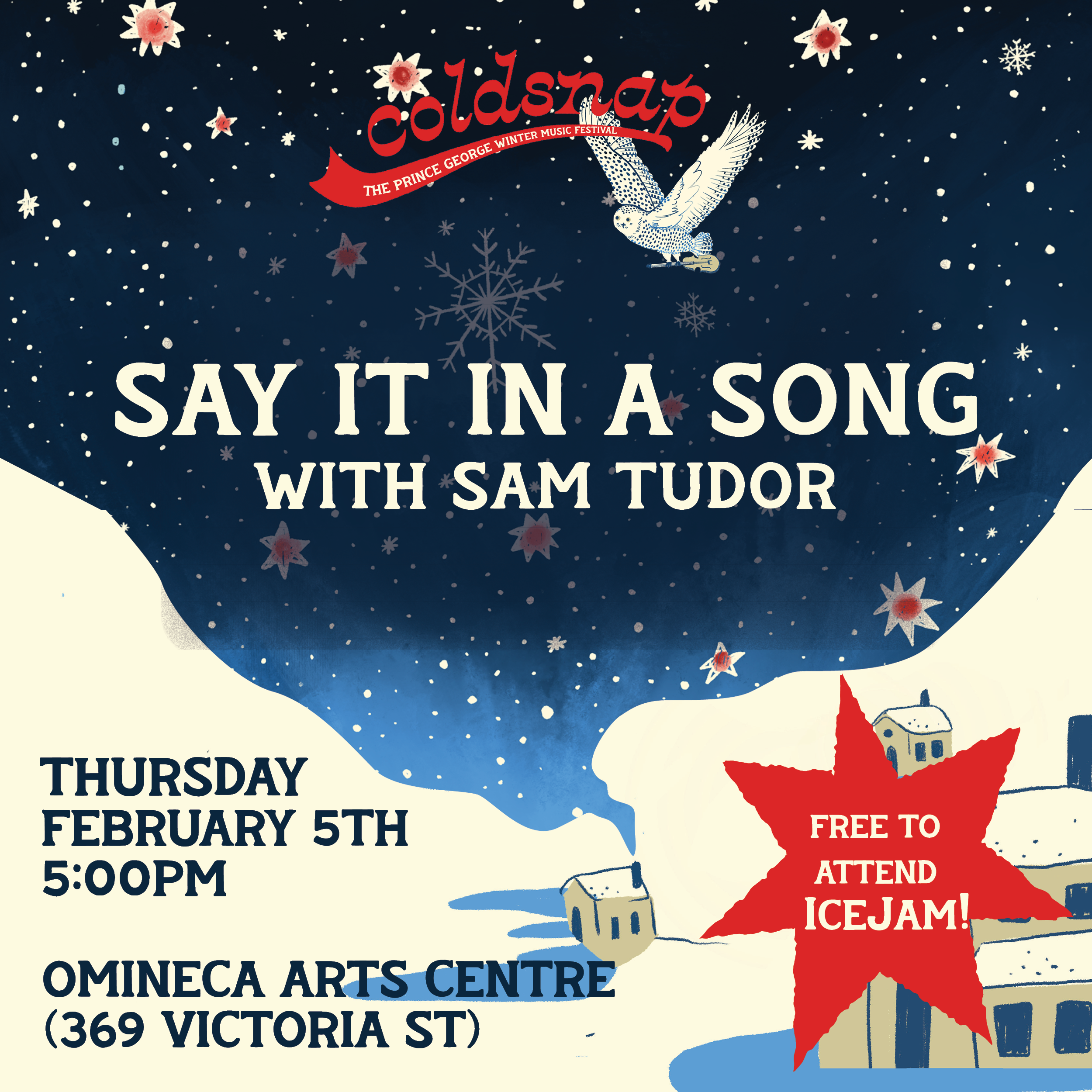 IceJam - Say it in a Song with Sam Tudor