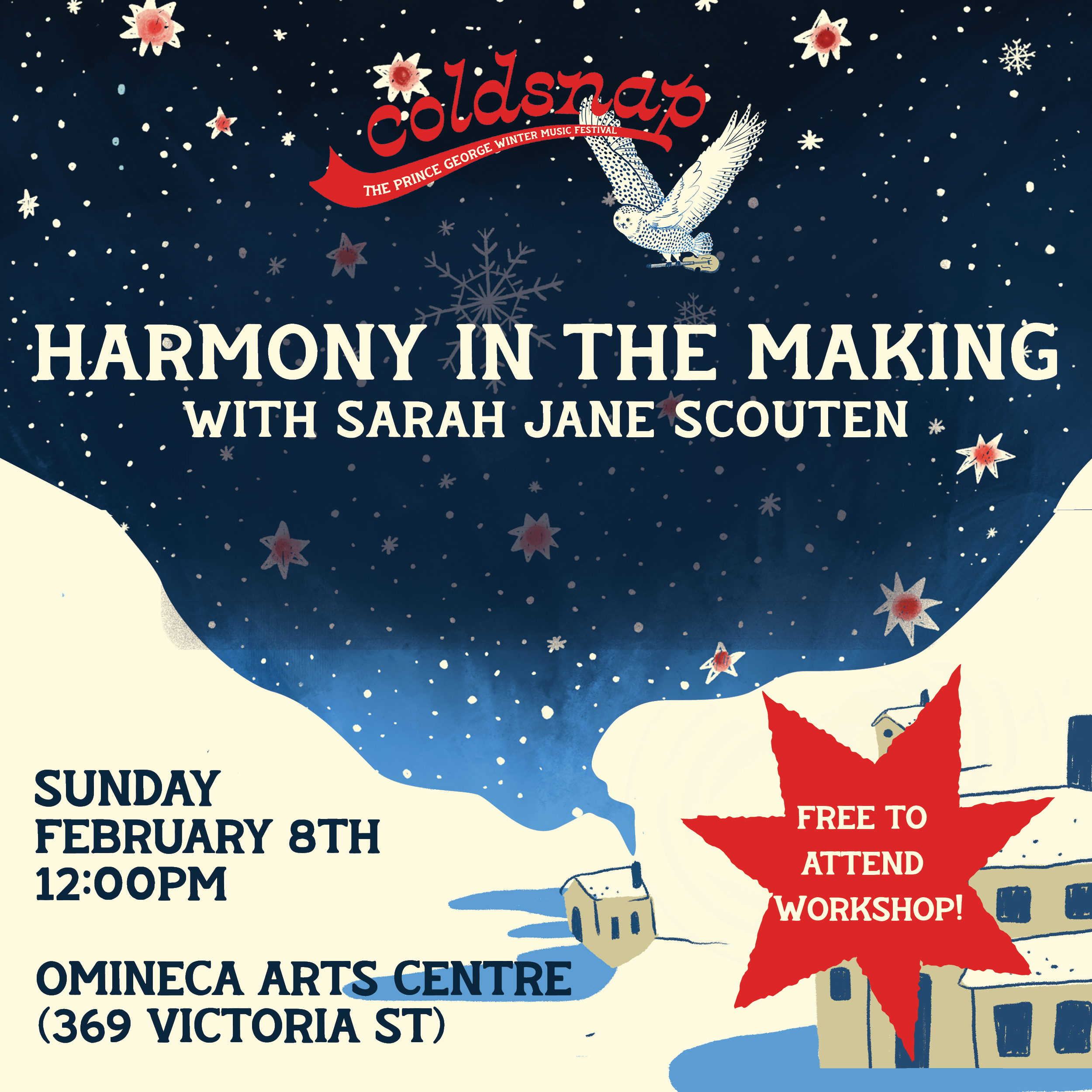 Workshop - Harmony in the Making with Sarah Jane Scouten
