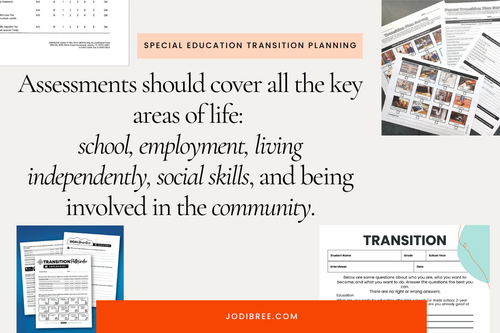 Essential Special Education Transition Assessments — Jodi Romero