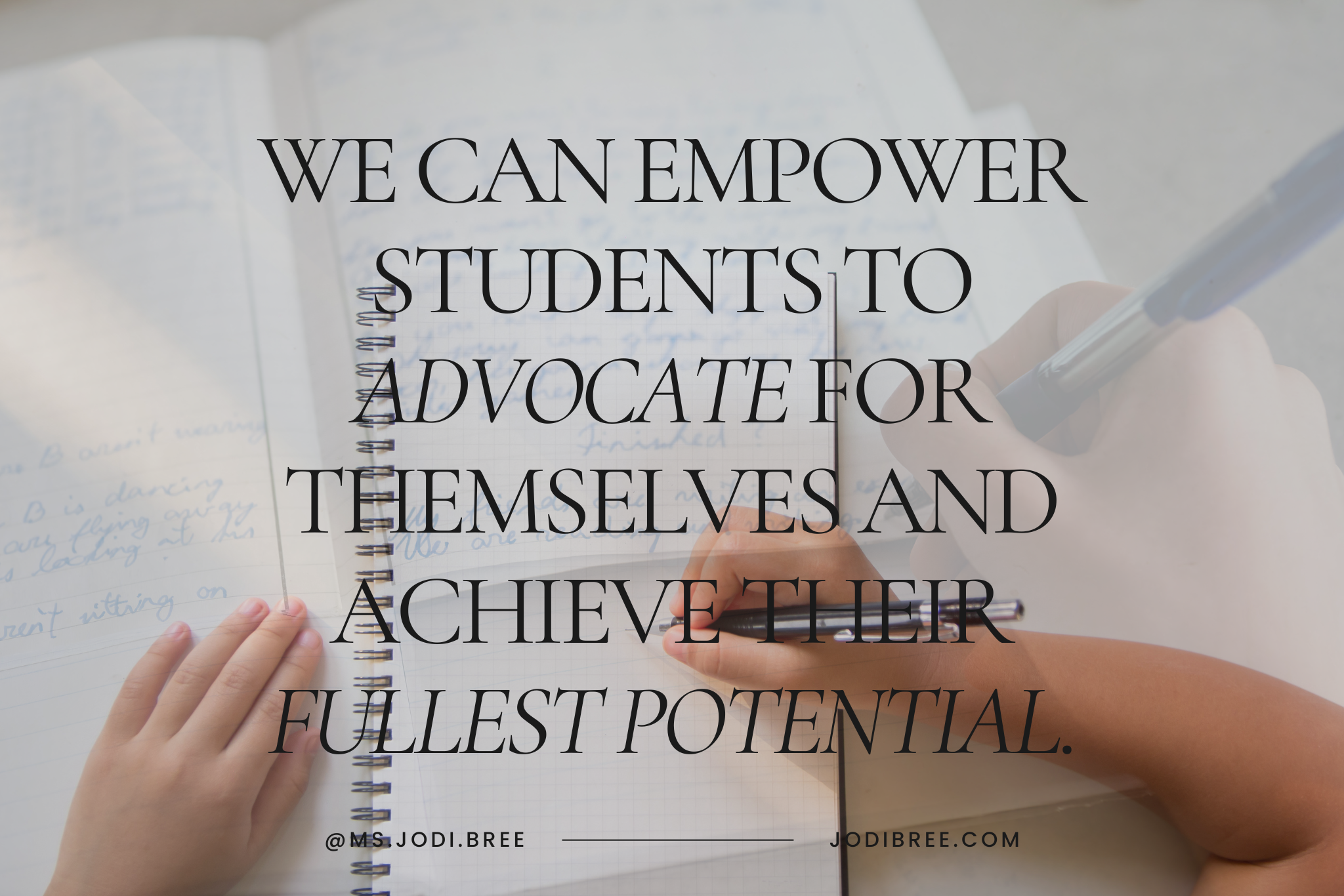 6 Ways to Support Transition and Self-Advocacy for Your Students — Jodi ...