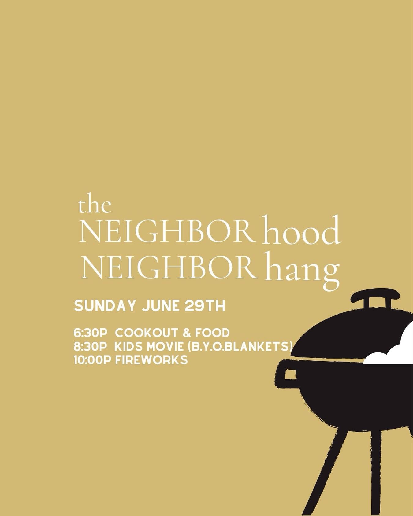 You&rsquo;re invited to join us on Sunday, June 29th at 6:30pm to a free community event!

Tell your friends. Invite your family. And we&rsquo;ll see you soon!