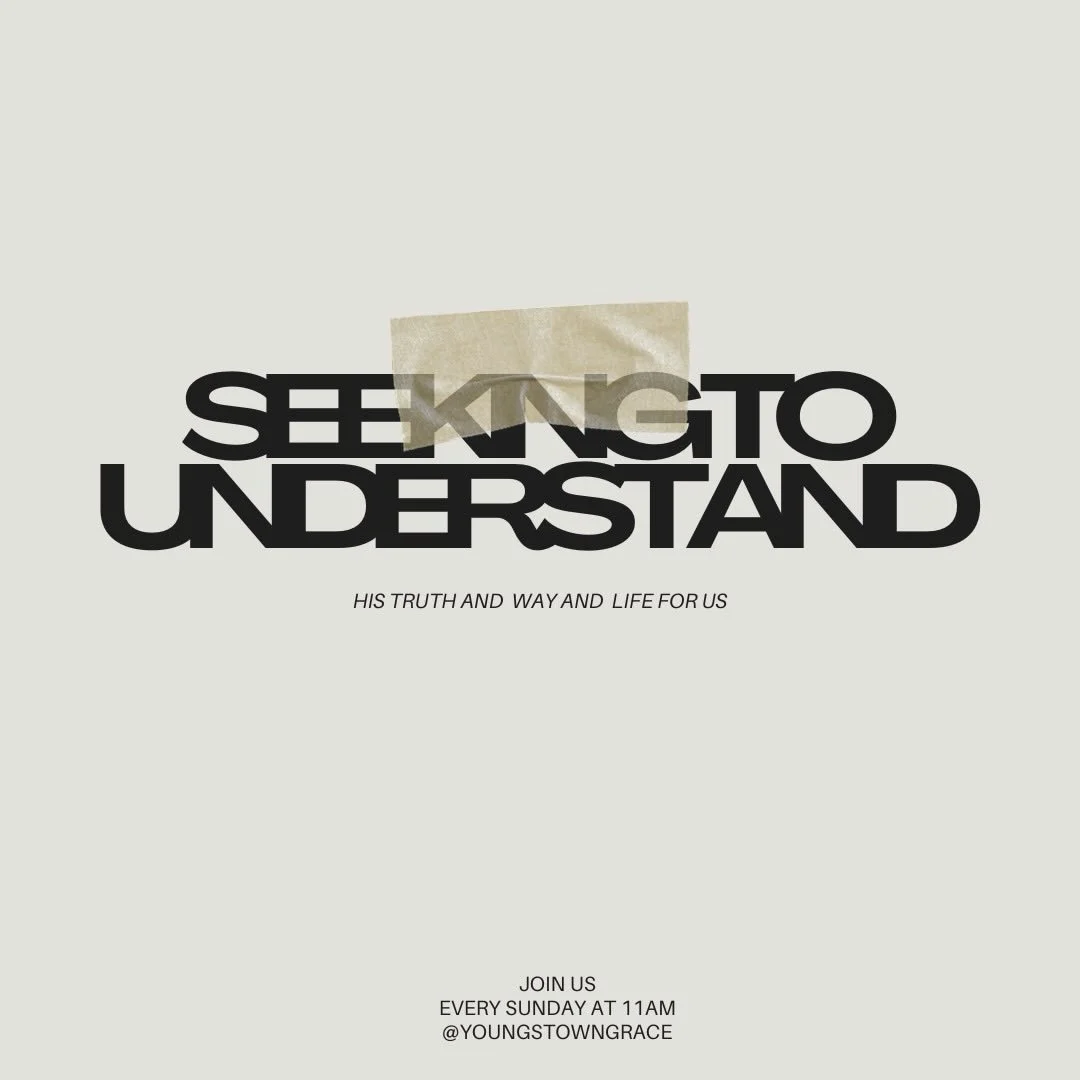 The series, How to Read God, continues this Sunday at 11a. Join us!

#lovewell #gracechurch #youngstowngrace #grace #youngstown