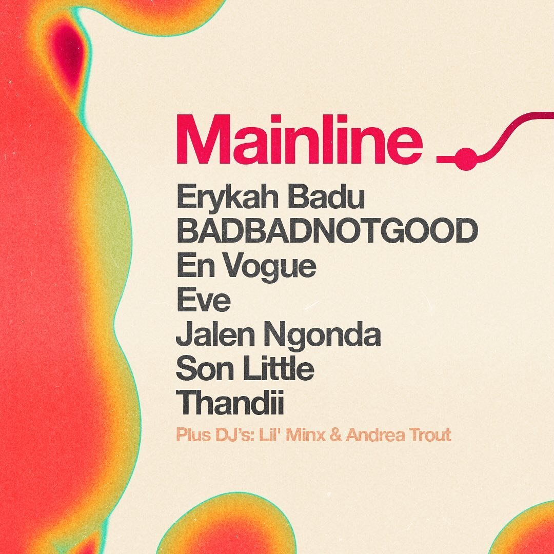Just a little taste of all the soulful sounds you can catch at Mainline this May 🔥 

Join us for an afternoon of tune after tune, kicking things off with Thandii, all the way to the Queen of Neo-Soul Miss Badu 👑

Like what you see? LIMITED TICKETS 