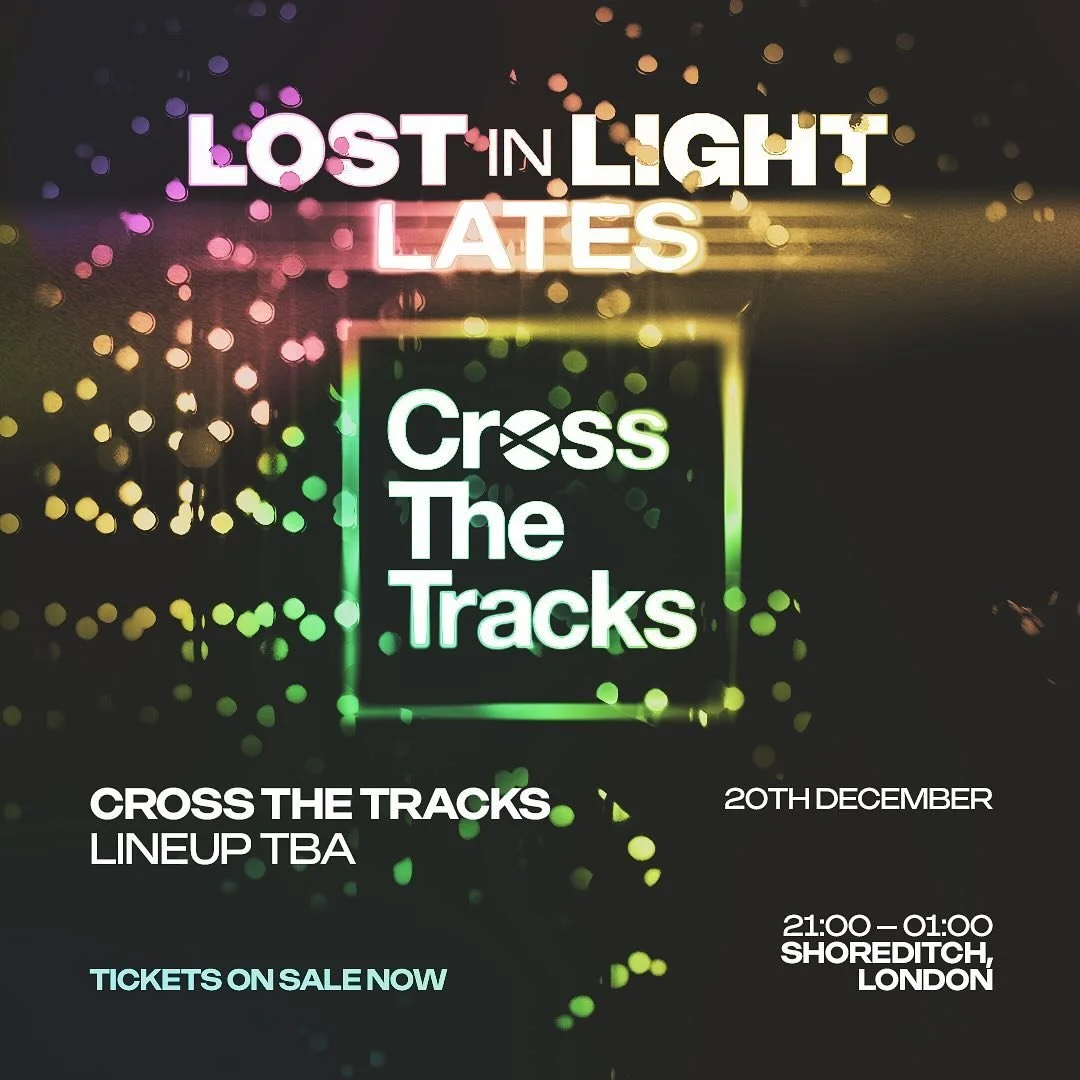 ONCE IN A LIFETIME PARTY ALERT 💡

Cross The Tracks, London&rsquo;s ultimate destination for everything jazz, funk, soul and hip-hop is pulling into Lost In Light for a night of community, culture and music.

Lost In Light is a 3 level immersive soun
