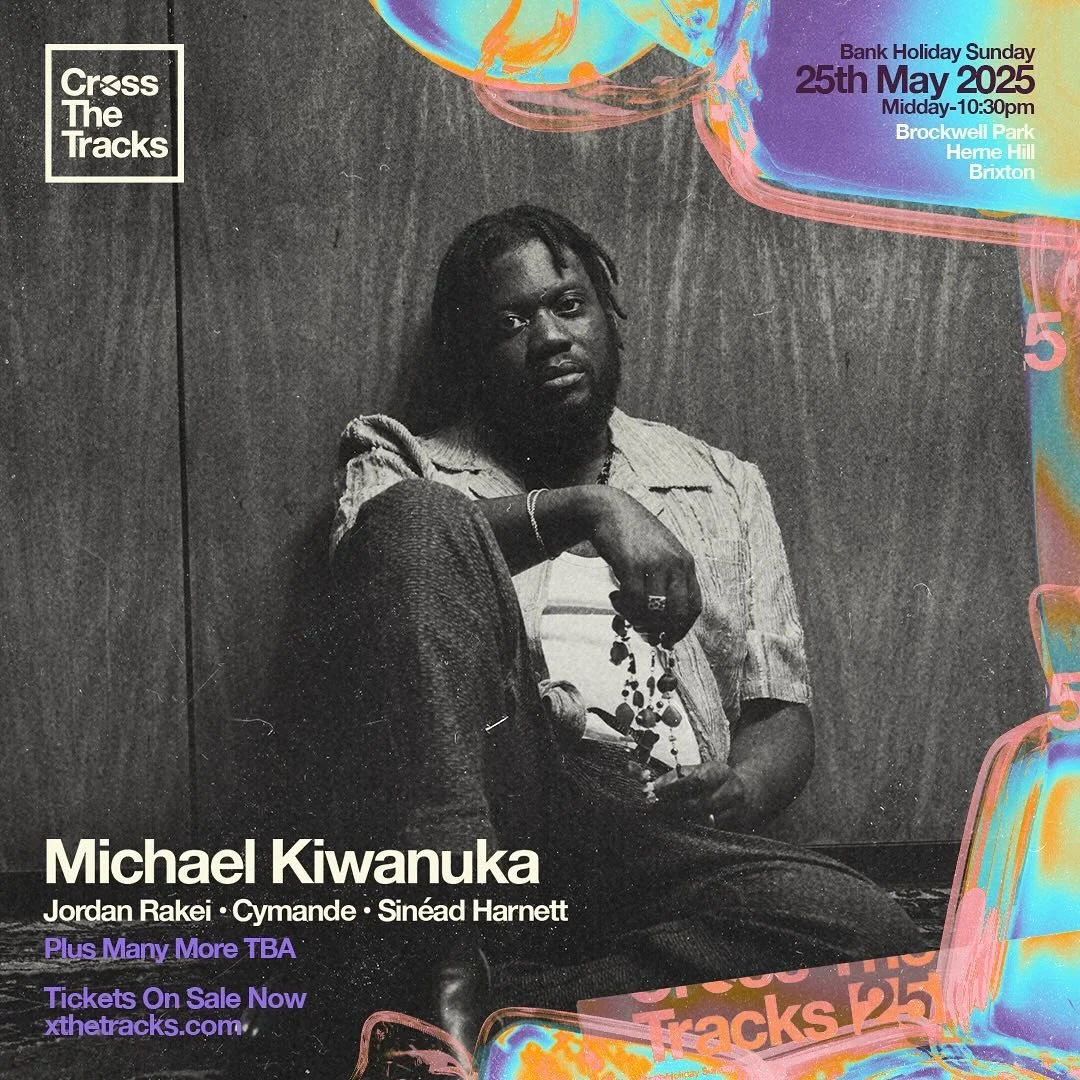 Introducing our 2025 headliner @michaelkiwanuka 💥 Michael Kiwanuka&rsquo;s highly anticipated album, Small Changes, drops this week, and we can&rsquo;t wait to hear it on the Mainline🔥 

Be prepared to be serenaded by the BRIT &amp; Mercury Prize-w