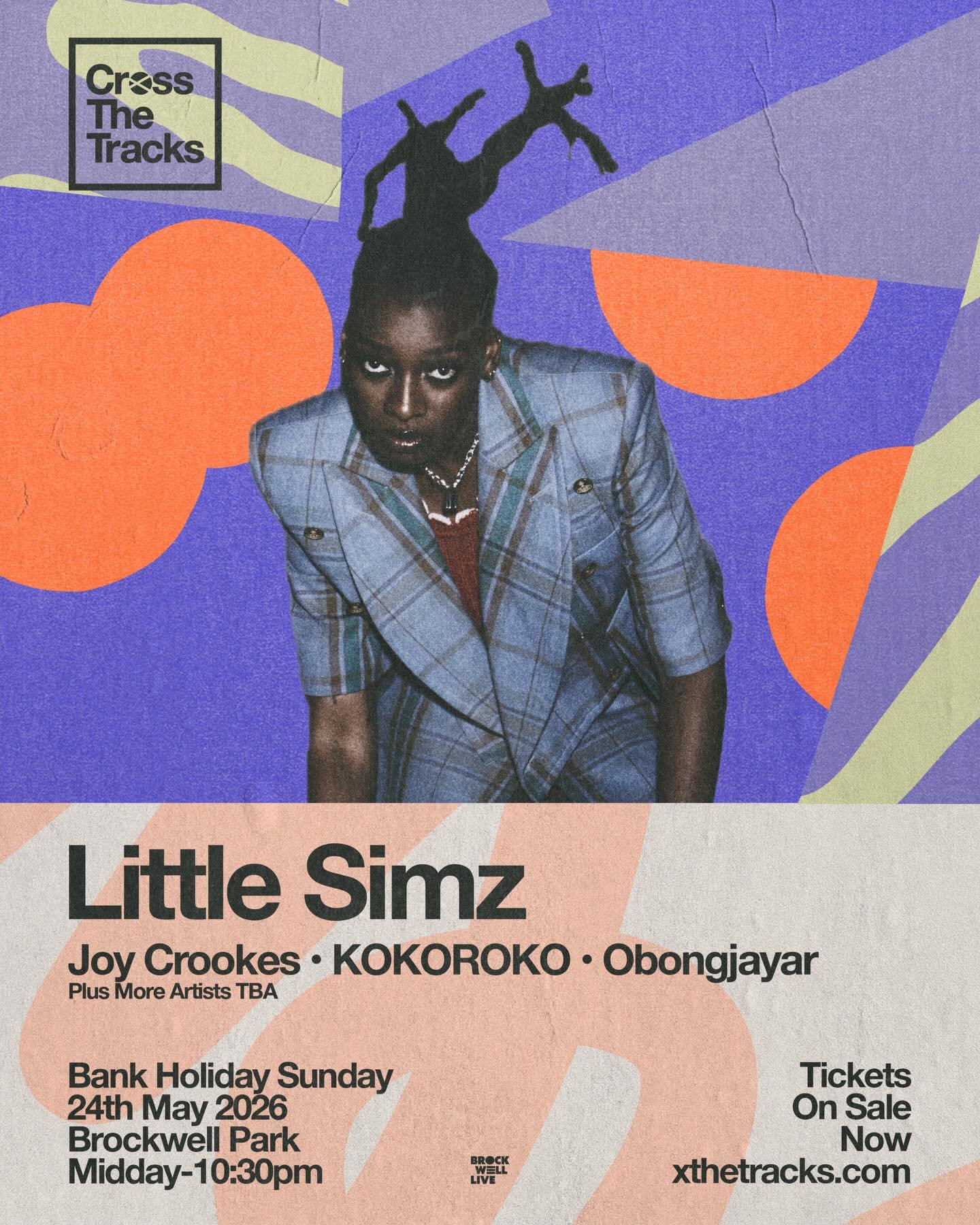 Sim simma, who&rsquo;s headling Cross The Tracks 2026? @littlesimz 🪷

Crowned as one of the most exciting voices to have emerged out of Britain, Little Simz is an unstoppable force whose creative ambition continues to grow and expand. 

From bass he