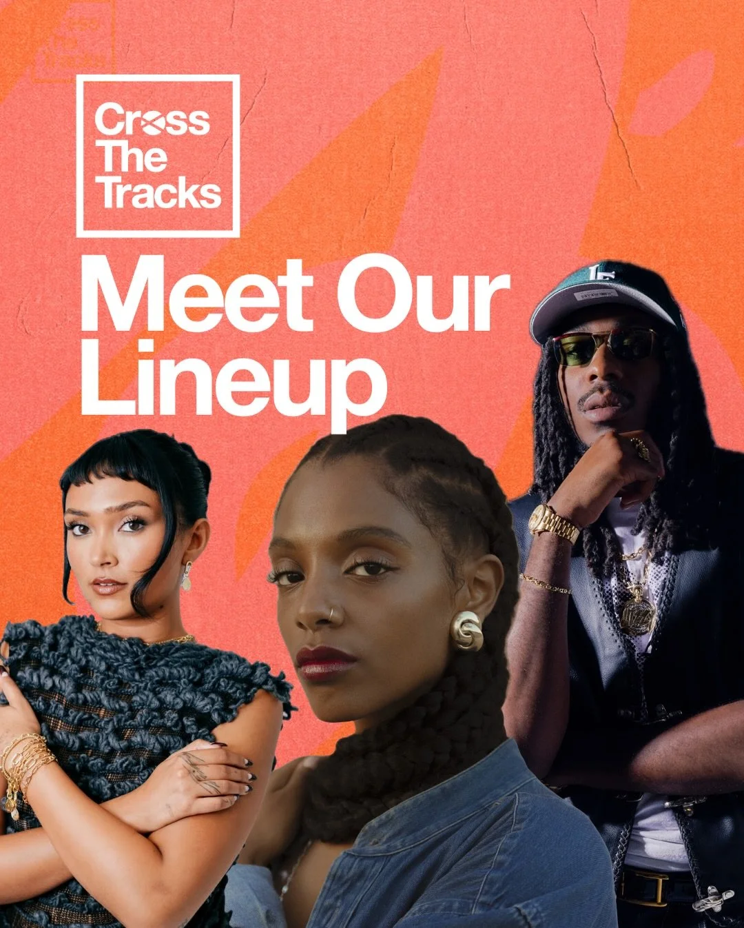 After another incredible addition to the lineup (if we do say so ourselves 🤭) become acquianted with more of the many AMAZING artists we have to welcome to the Cross The Track 2026 stage.

The clock is ticking don&rsquo;t let this one pass you by...