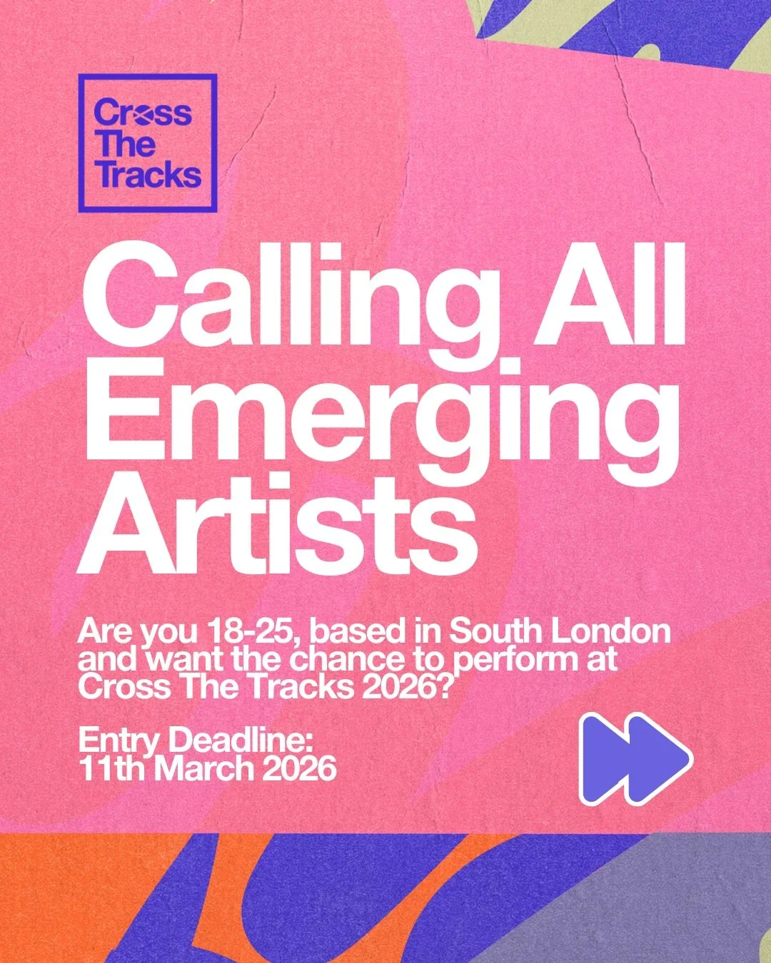 📣 ARE YOU AN EMERGING ARTIST IN SOUTH LONDON? 🎤 Have you always dreamt of playing Cross The Tracks &lsquo;26 🤩

We&rsquo;re super excited to announce that our #LambethSounds Emerging Artist competition is BACK and better than ever🔥 running in col