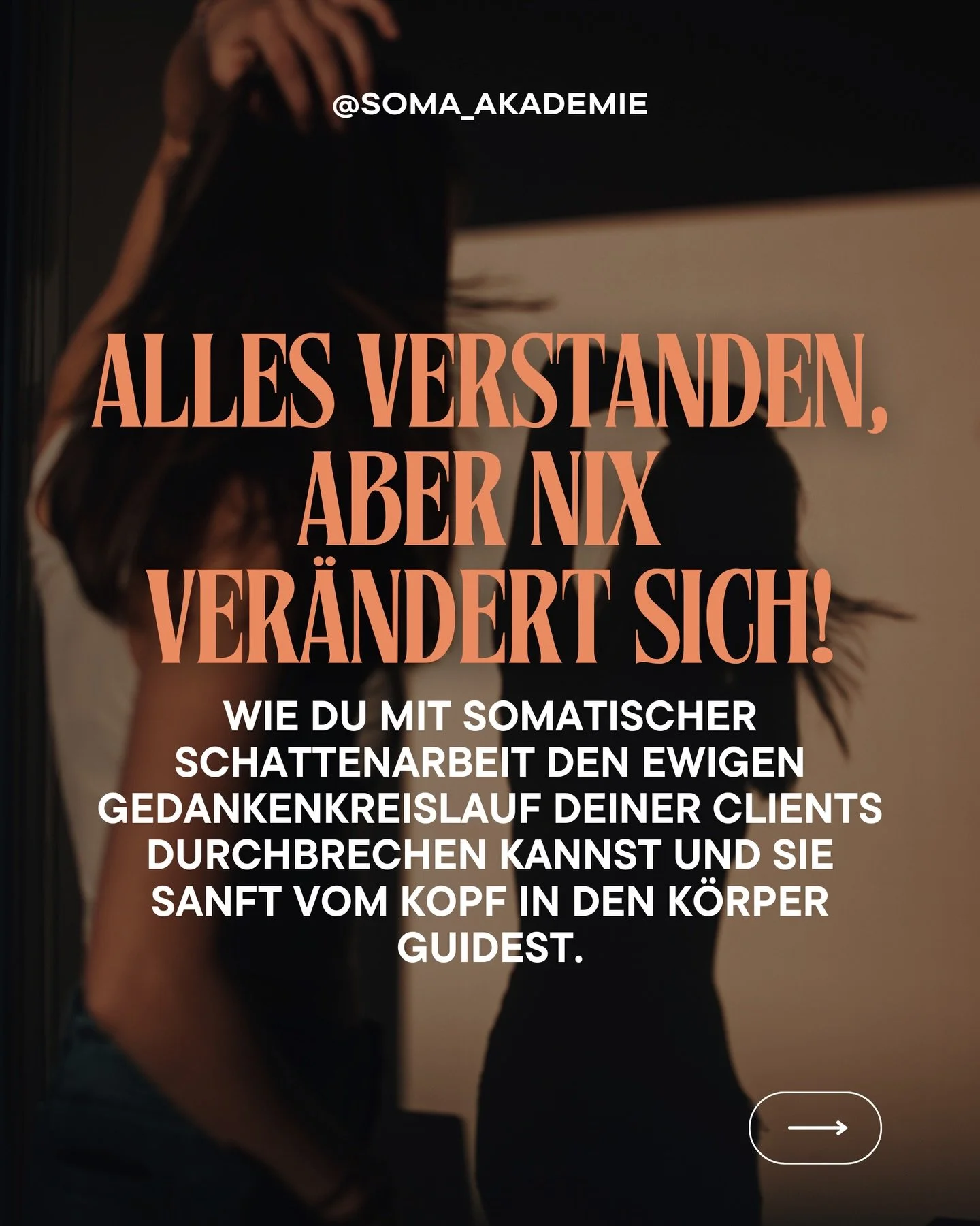 Du hast alles verstanden. Alle B&uuml;cher gelesen. Alle Glaubenss&auml;tze durchgearbeitet. Alle Tools ausprobiert  &hellip;und trotzdem ver&auml;ndert sich nichts. Die Frustration die darauf folgt ist real. 😮&zwj;💨 
Und sie bedeutet: dein Nervens