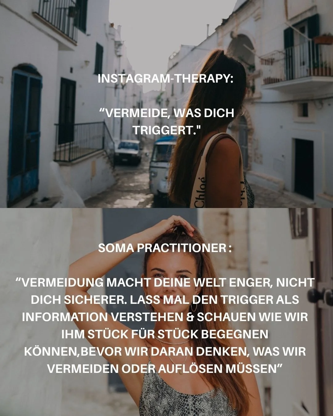 Nimm mal deinen K&ouml;rper beim Lesen der Aussagen mit.

Begleitung kann in hunderten Wegen gedacht und gelebt werden. Dies hier ist unserer. Wenn das mit dir r&auml;soniert, bist du herzlich eingeladen unseren 5ten Durchgang zu joinen.

F&uuml;r Fr