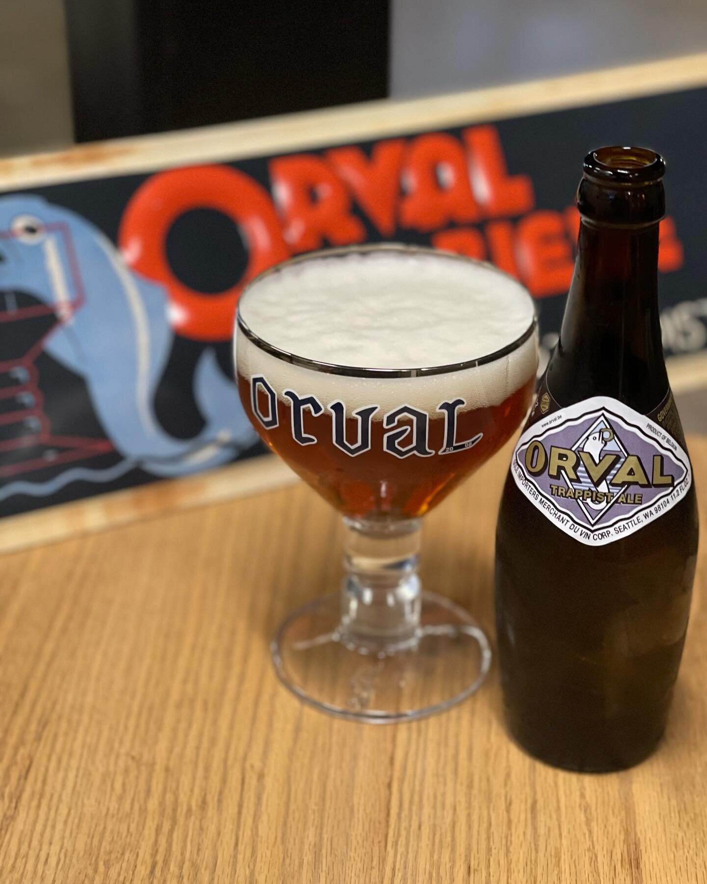It&rsquo;s #internationalorvalday and you know we have ya covered. 

If you&rsquo;ve never had it, it&rsquo;s a lovely 6.9% Belgian Pale Ale that&rsquo;s dry hopped and finished with Brettanomyces (a strain of &lsquo;wild&rsquo; yeast that lends addi