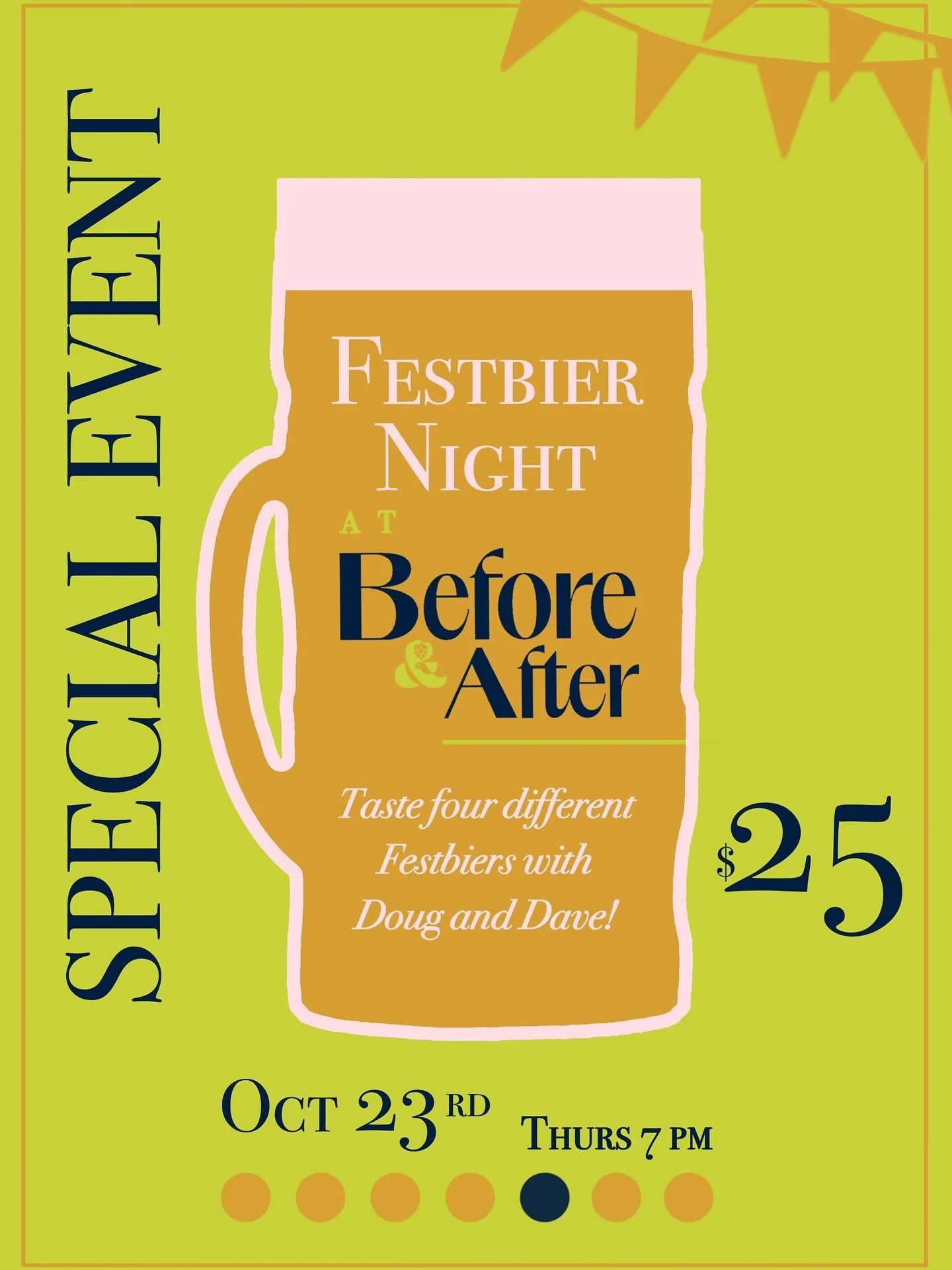 We got another Drink with David and Doug night!
This time we are gonna explore Festbiers with you all. We get a lot of questions re: Oktoberfest vs Festbier at the register, so let’s talk about it!
But not on here obvs. 
We’ve got 18 s