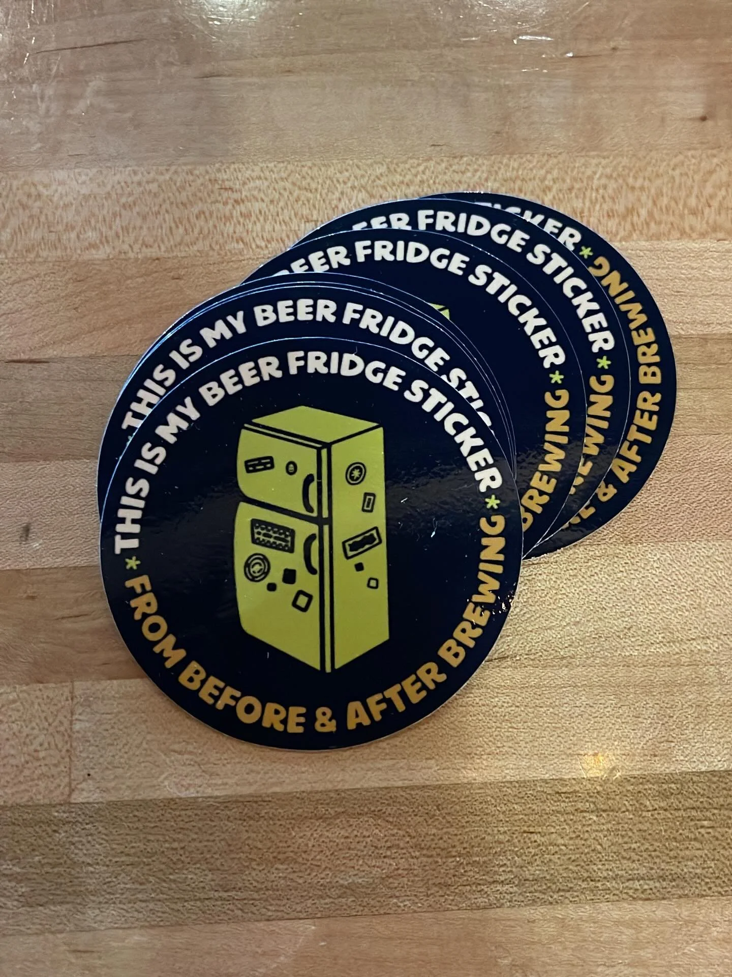 This might surprise some folks out there, because it sure does surprise us!

There are some zany beer enthusiasts out there who have AN ENTIRE refrigerator devoted to their beer-ing. After hearing these stories, we figured we needed get something to 