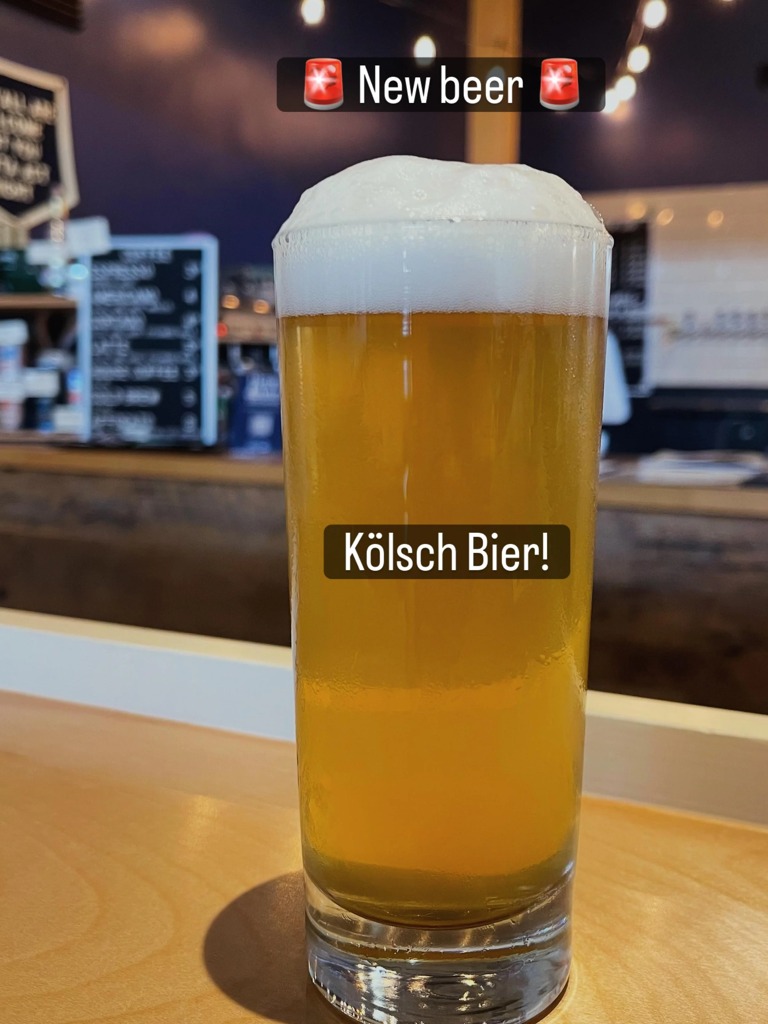 New beer drop! K&ouml;lsch! Or Coooolsch, or Coalsh or Koercsch or whatever.

It&rsquo;s that beer from K&ouml;ln/Cologne that beer folks will tell you that it&rsquo;s like a lager; but not cause it&rsquo;s easier to make as it uses an ale yeast inst