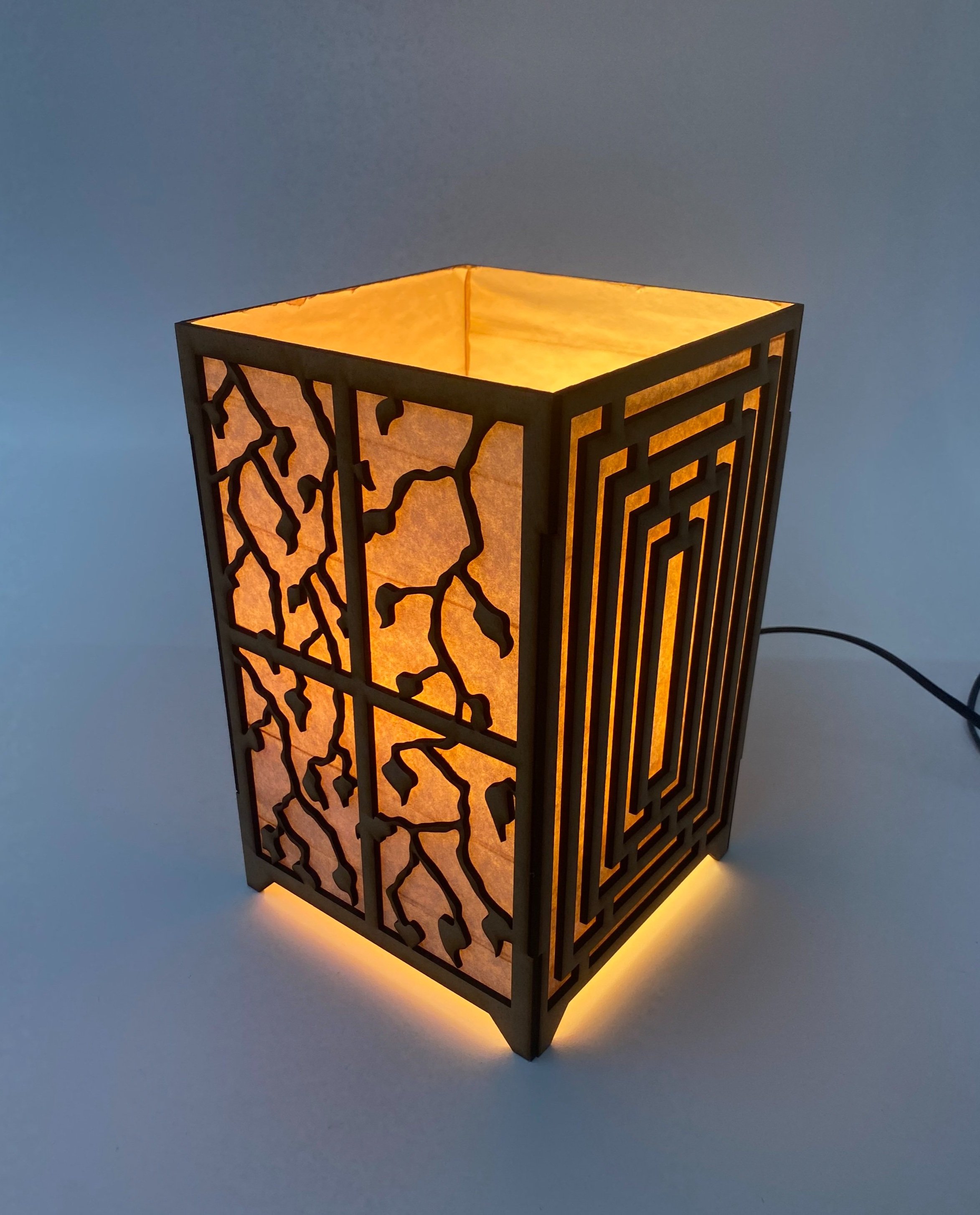 MDF Lamp — Eamon Colbert-Auble [Design Portfolio]