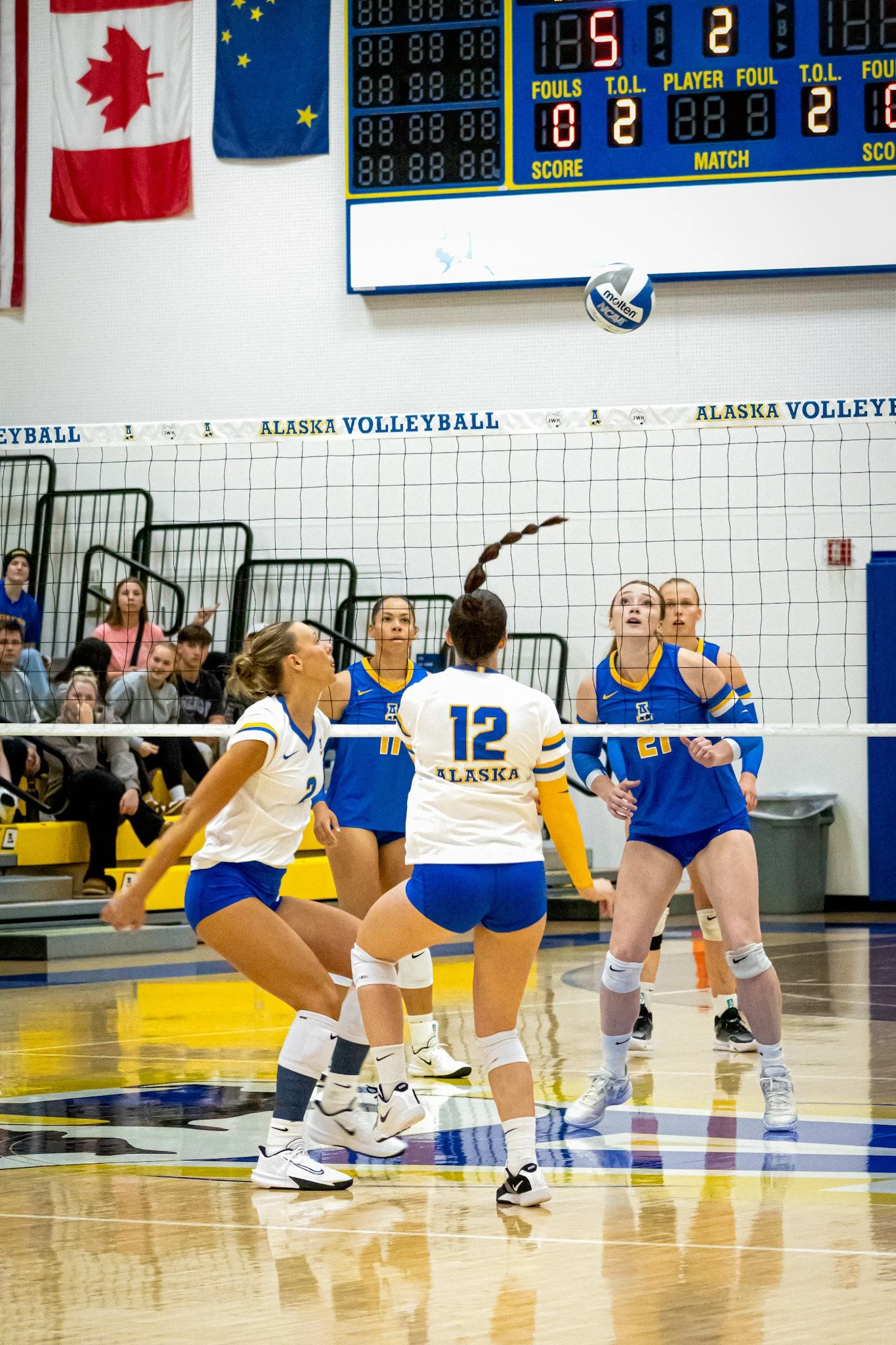 Nanook Volleyball Blue vs. Gold scrimmage kicks of the 2025 Season