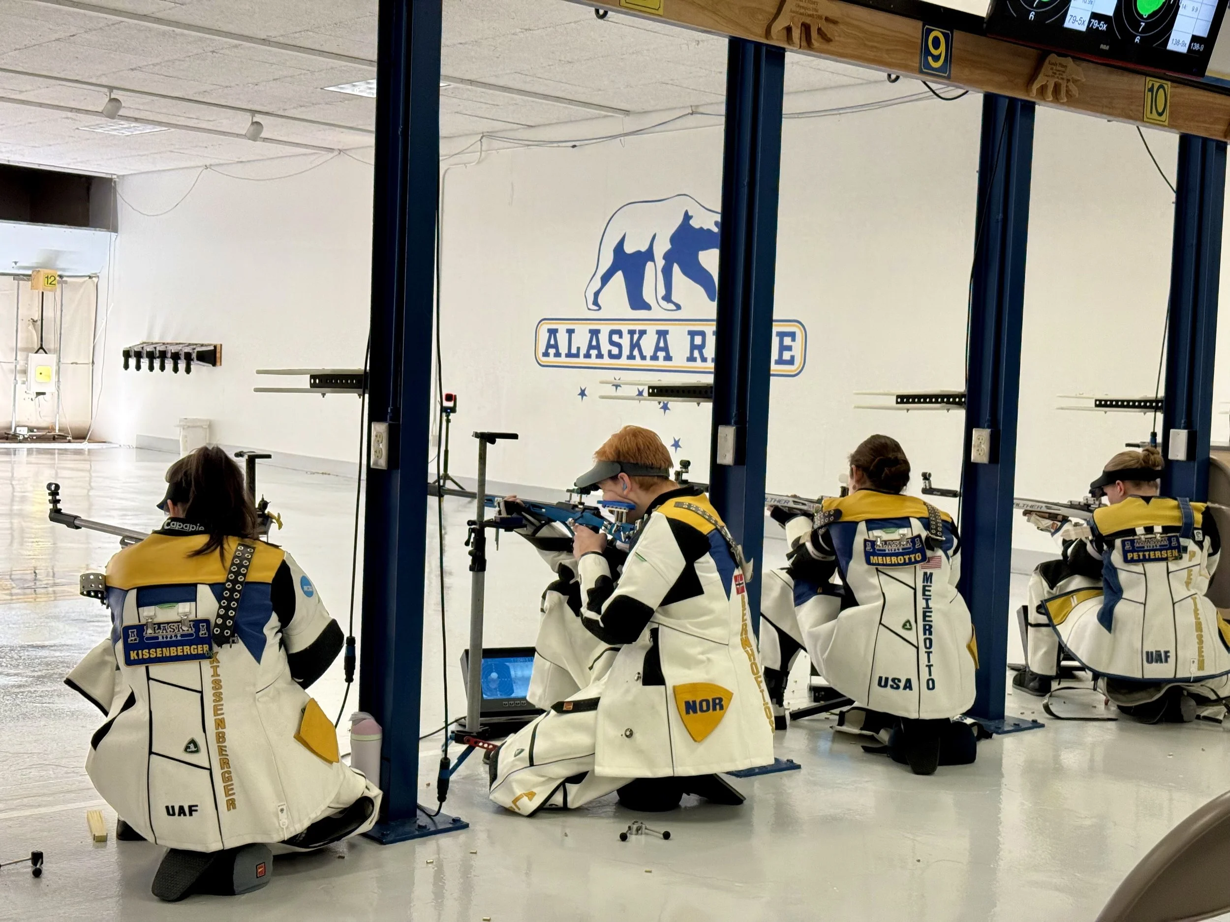 Nanook Rifle Team Faces Off with Ohio State