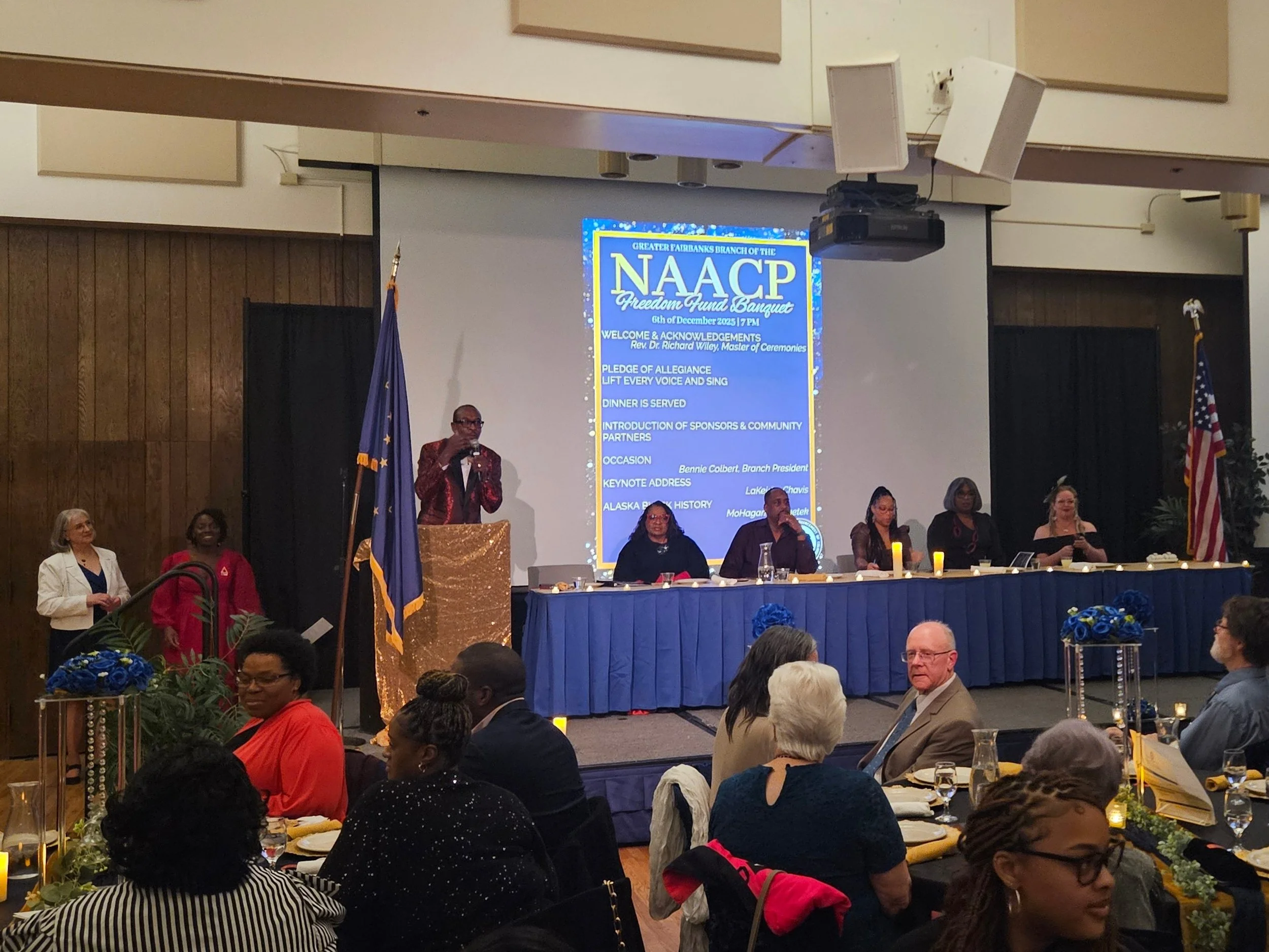 Fairbanks NAACP discusses joy, resistance, anthropology at 73rd anniversary banquet