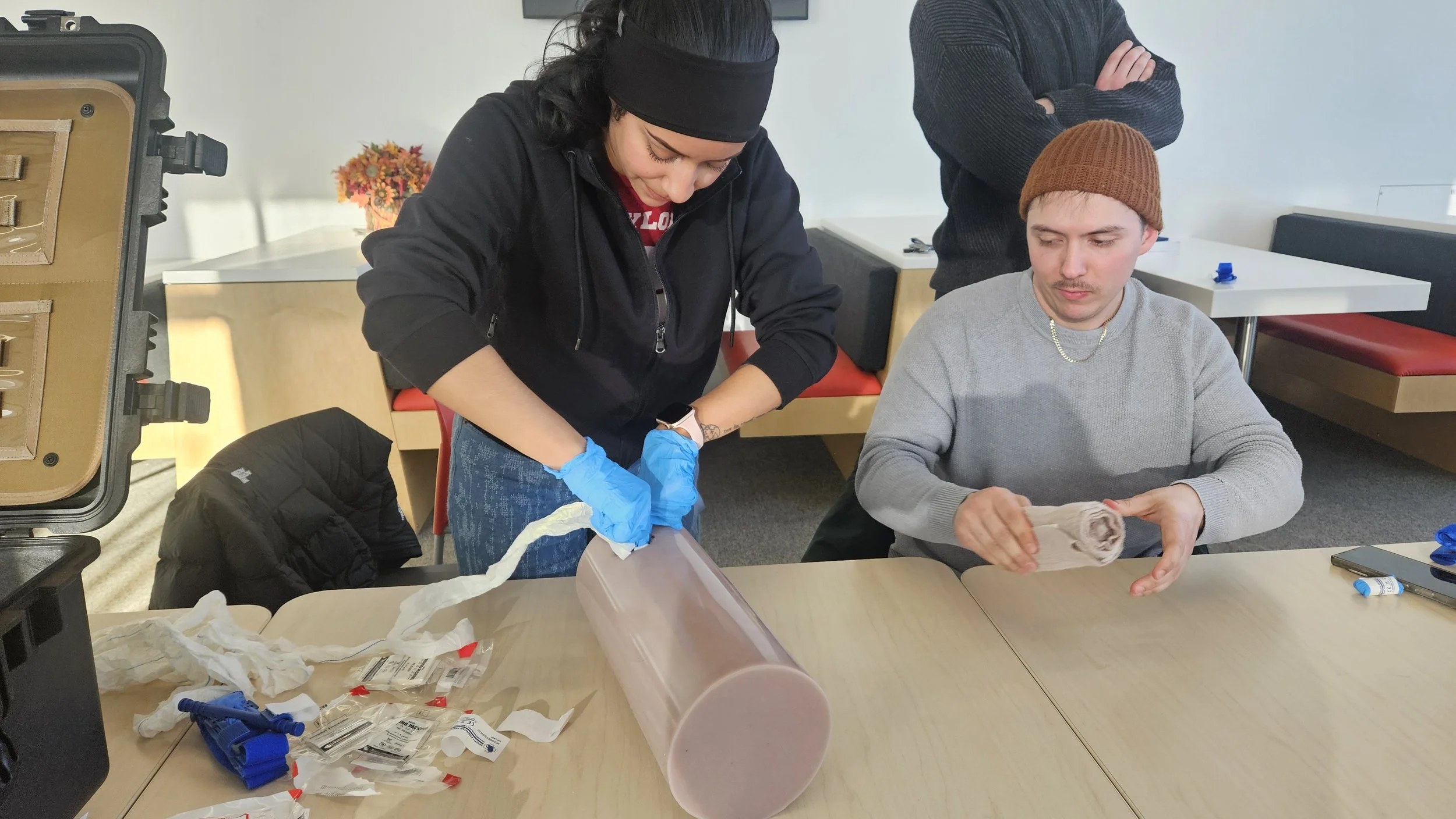 Saving lives, stopping blood at UAF