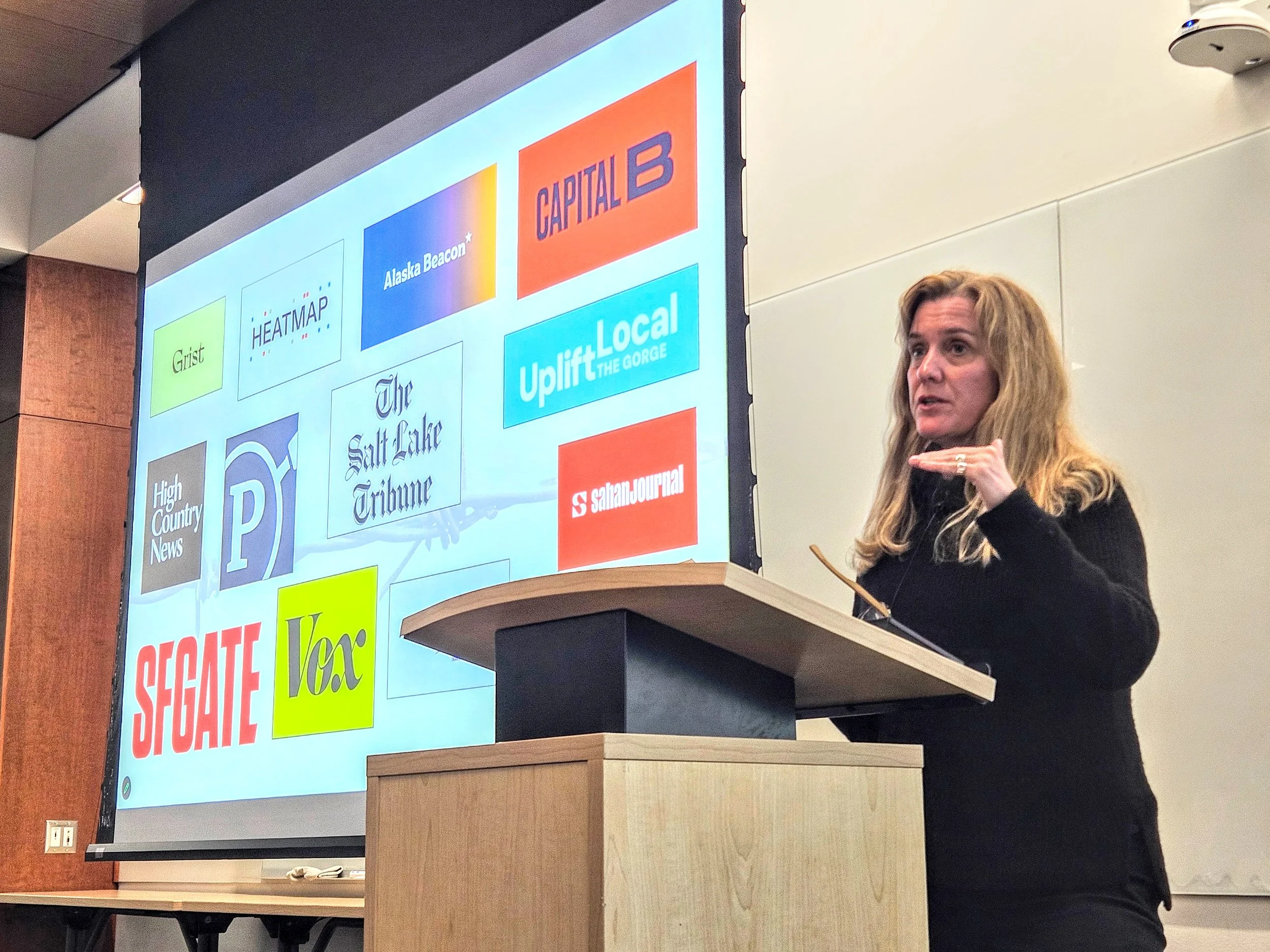 Environmental journalist Nijhuis speaks on pluses and minuses of field, what is needed for future